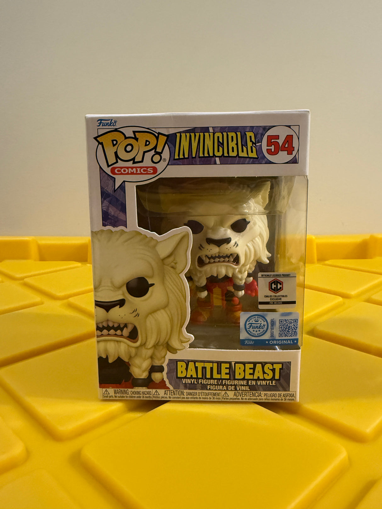 Funko POP! Battle Beast - Limited Edition Chalice Collectibles Pre-Release Exclusive