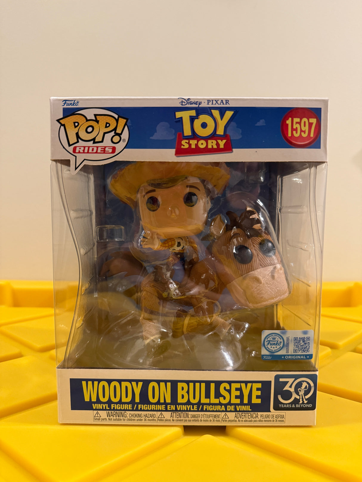 Funko POP! 6" Woody on Bullseye (Rides) - Limited Edition Funko Shop Exclusive