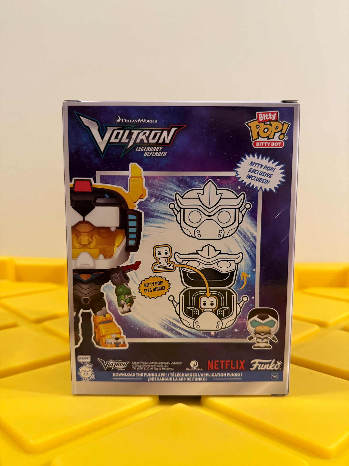 Bitty POP! Voltron with Shiro (Bitty Bot)