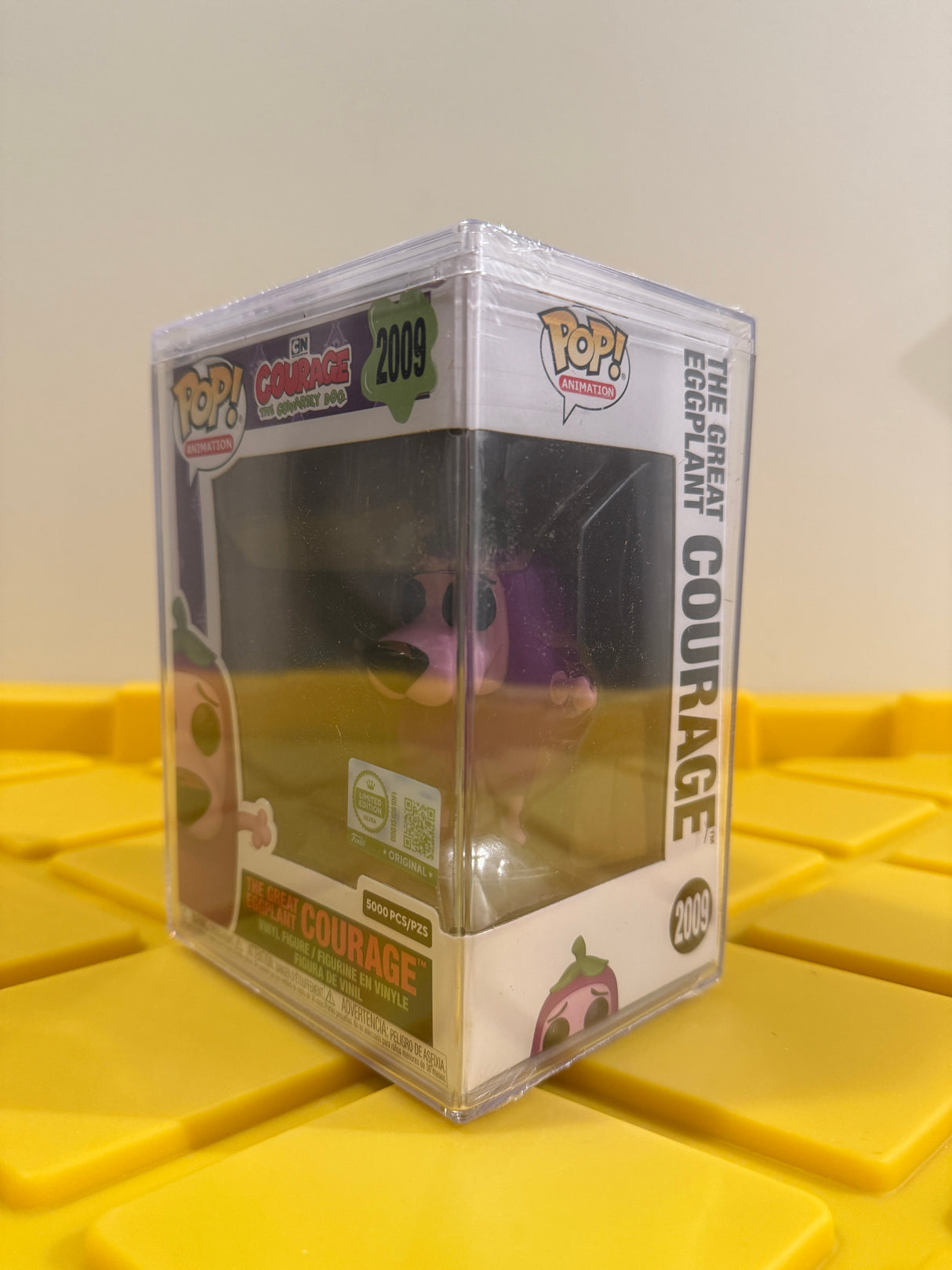 Funko POP! The Great Eggplant Courage (L.E. 5000) - Limited Edition Ultra