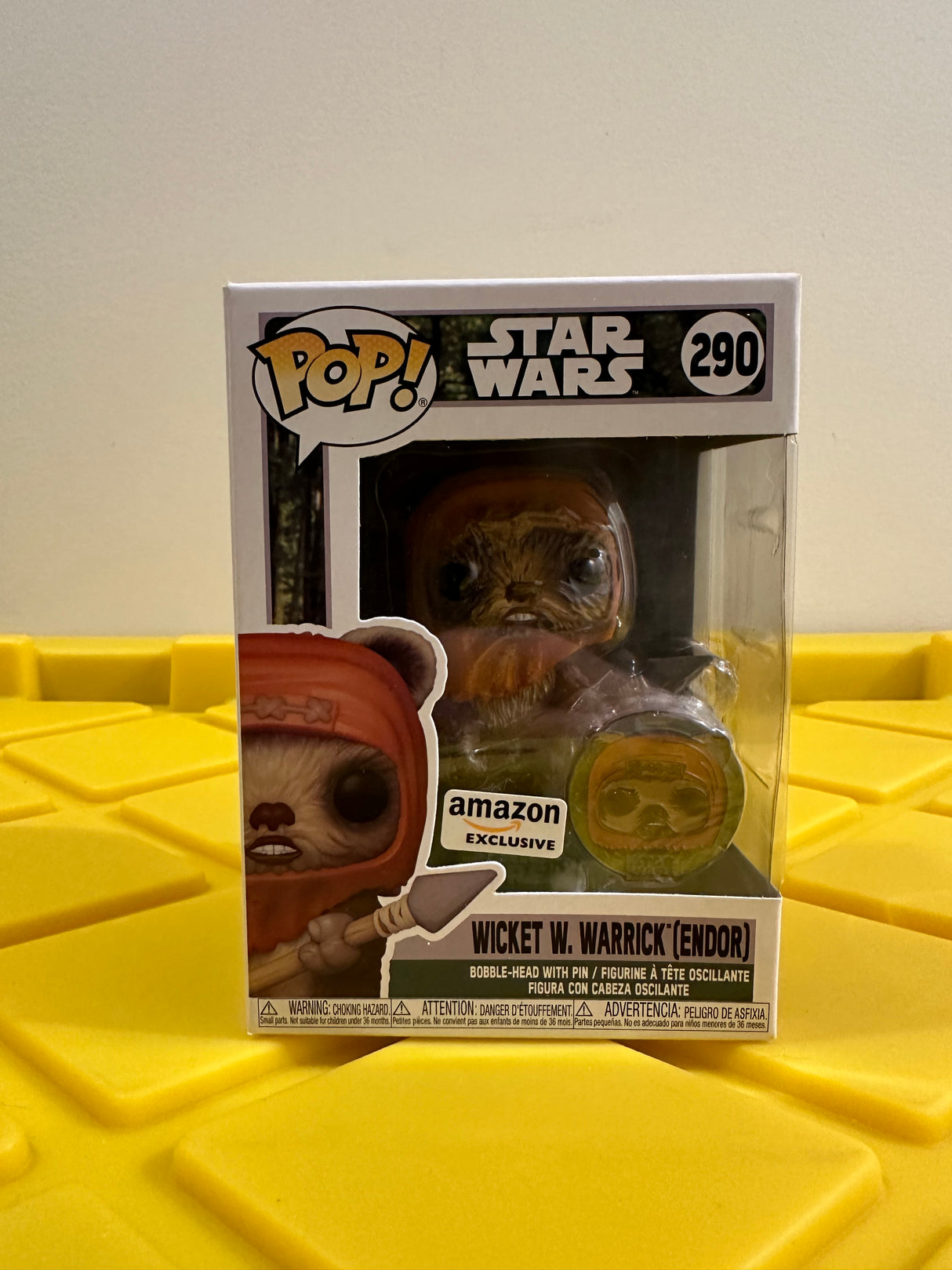 Funko POP! Wicket W. Warrick (Endor) - Limited Edition Amazon Exclusive