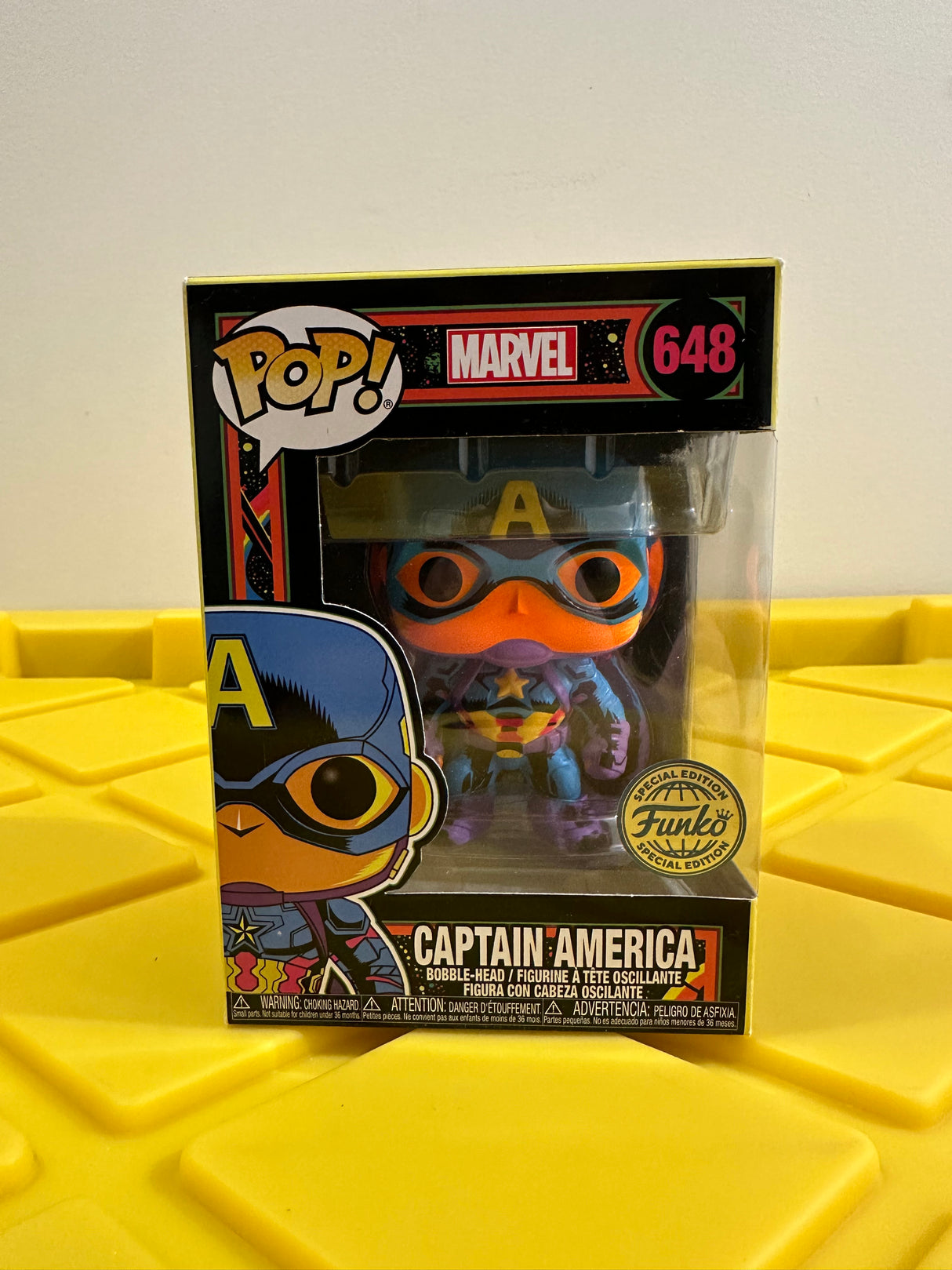 Captain America (Black Light) - Limited Edition Special Edition Exclusive