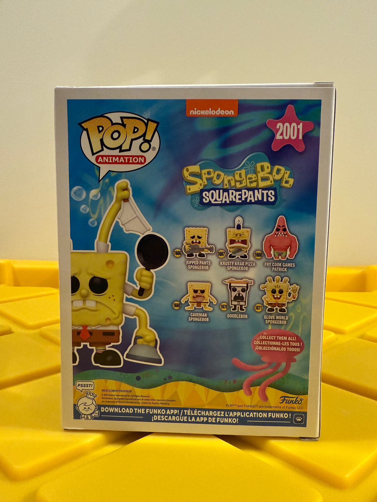 Funko POP! Premium SpongeBob Cleaning - Limited Edition 2025 SDCC Exclusive