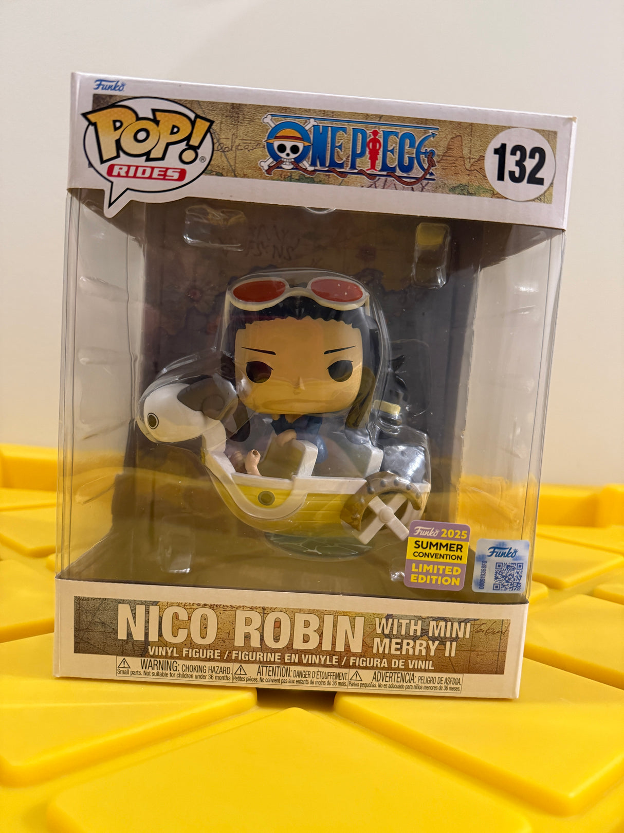 Funko POP! Nico Robin with Mini Merry II (Rides) - Limited Edition 2025 SDCC Exclusive
