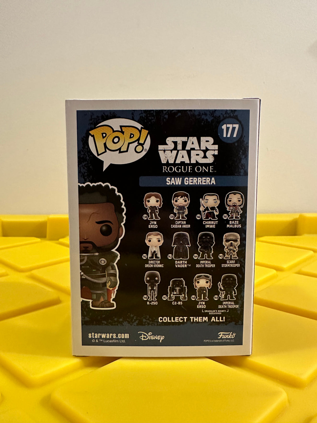 Funko POP! Saw Gerrera - Limited Edition 2017 NYCC Exclusive