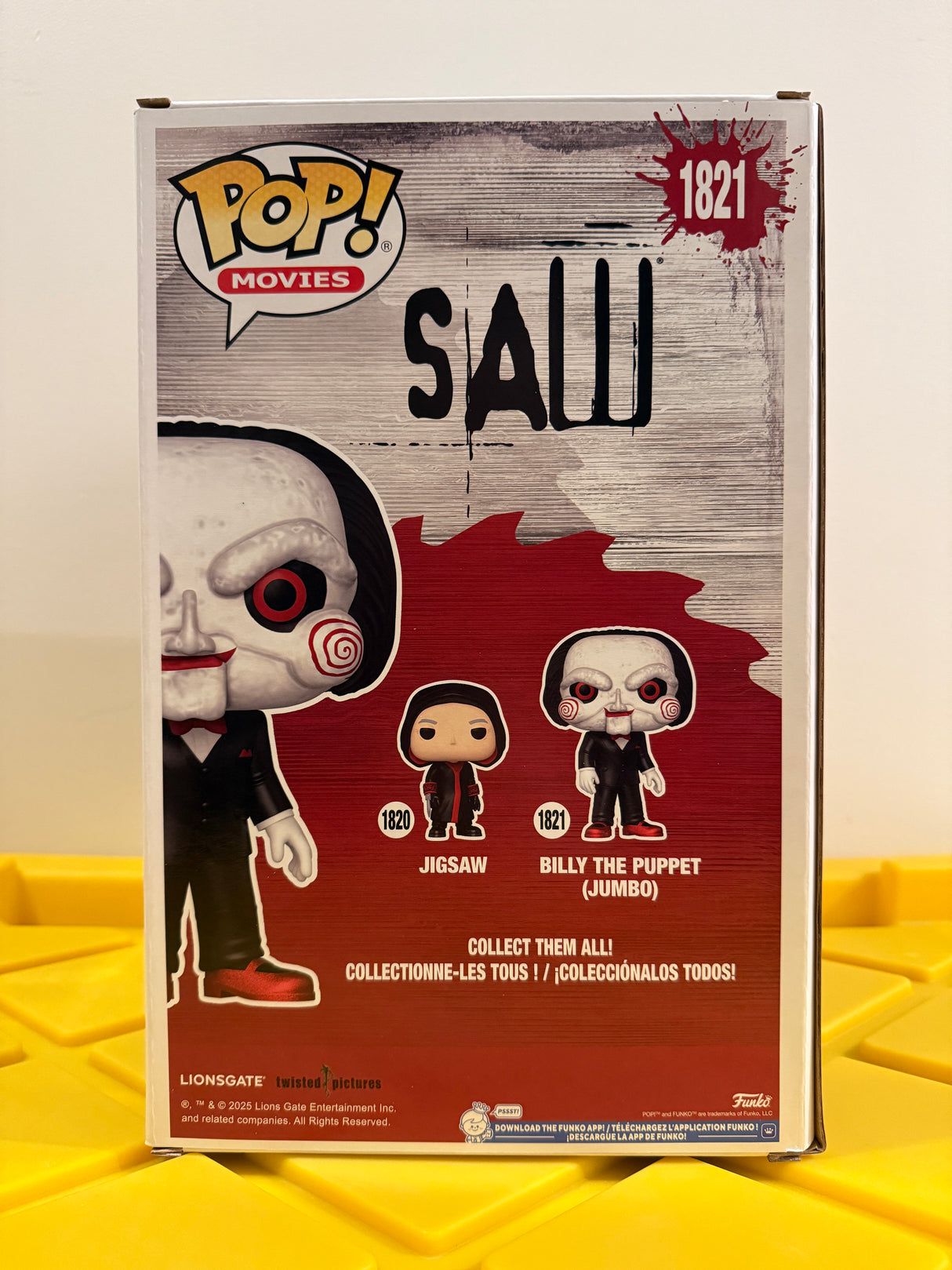 Funko POP! 10" Billy the Puppet