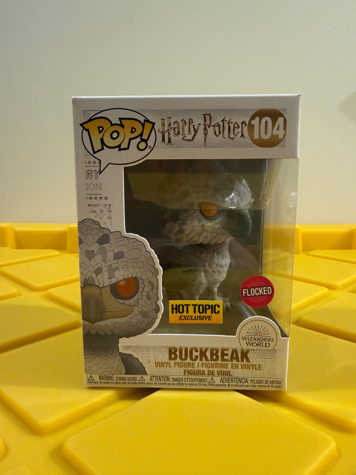 Funko POP! Buckbeak (Orange Eyes) (Flocked) - Limited Edition Hot Topic Exclusive