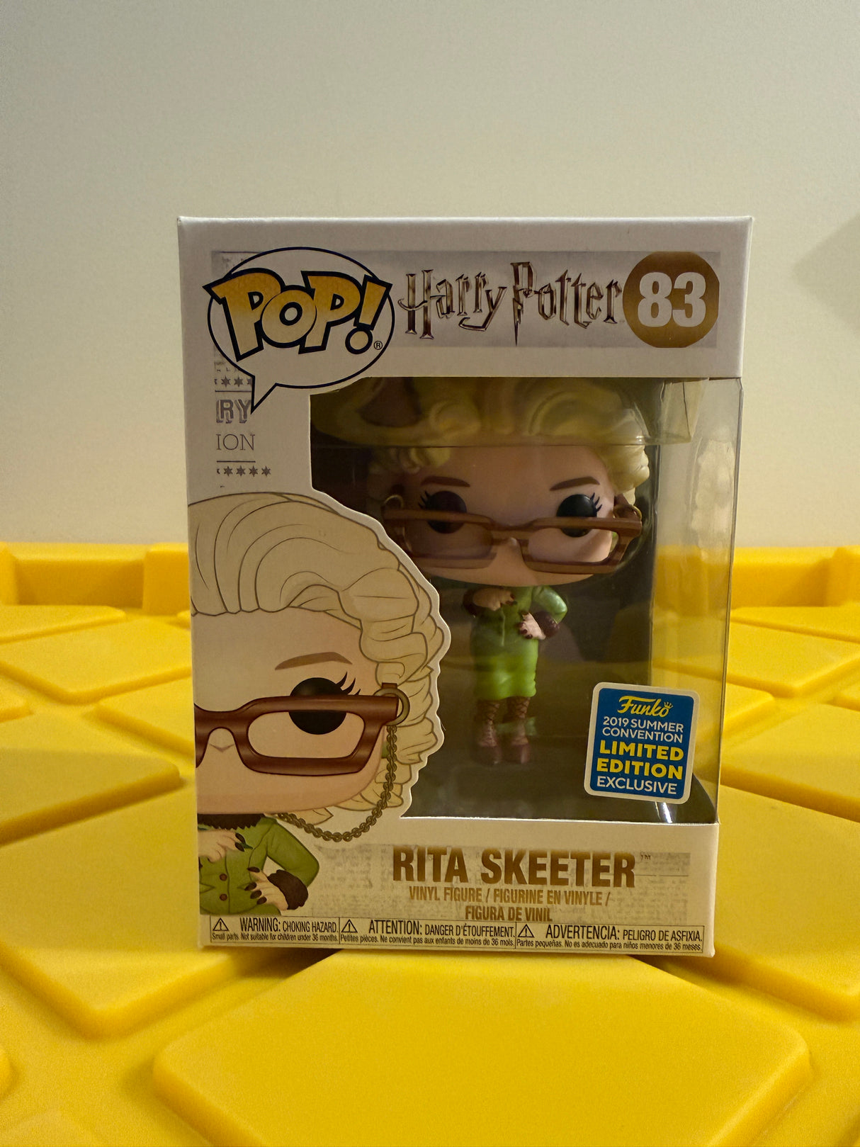 Funko POP! Rita Skeeter - Limited Edition 2019 SDCC Exclusive