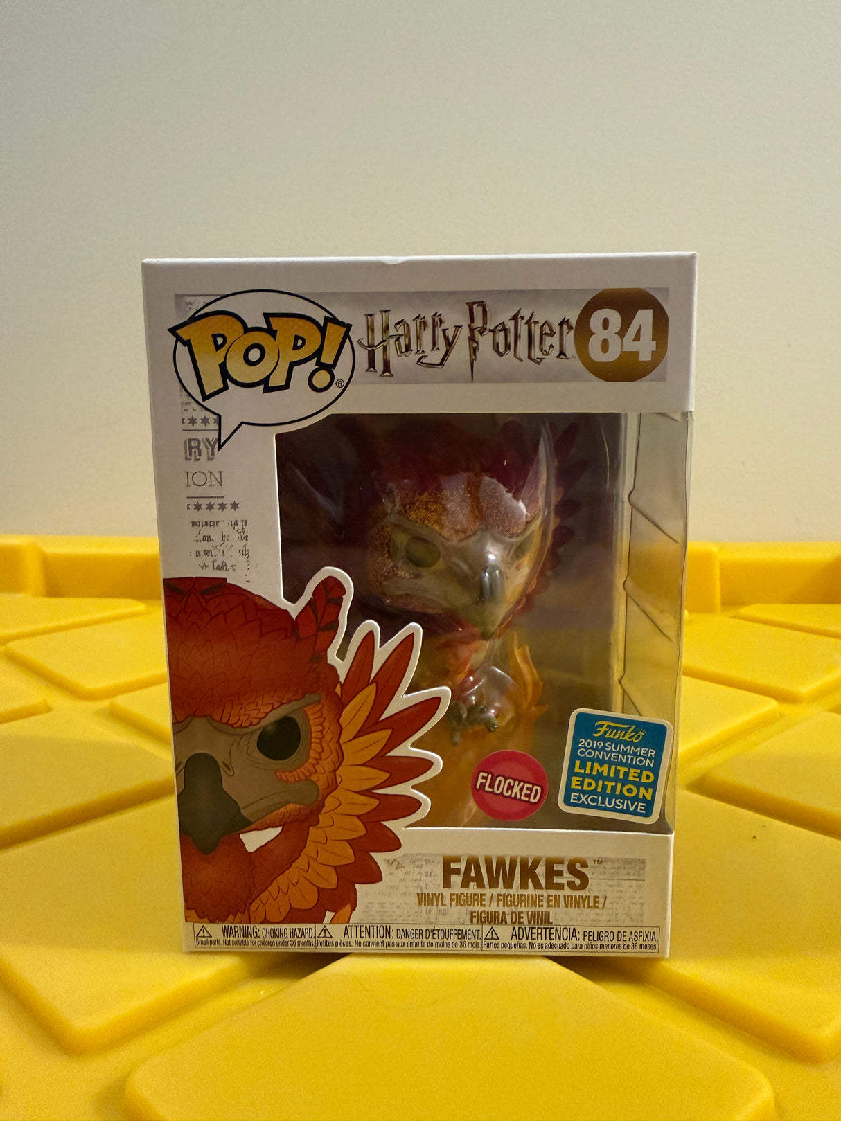 Funko POP! Fawkes (Flocked) - Limited Edition 2019 SDCC Exclusive