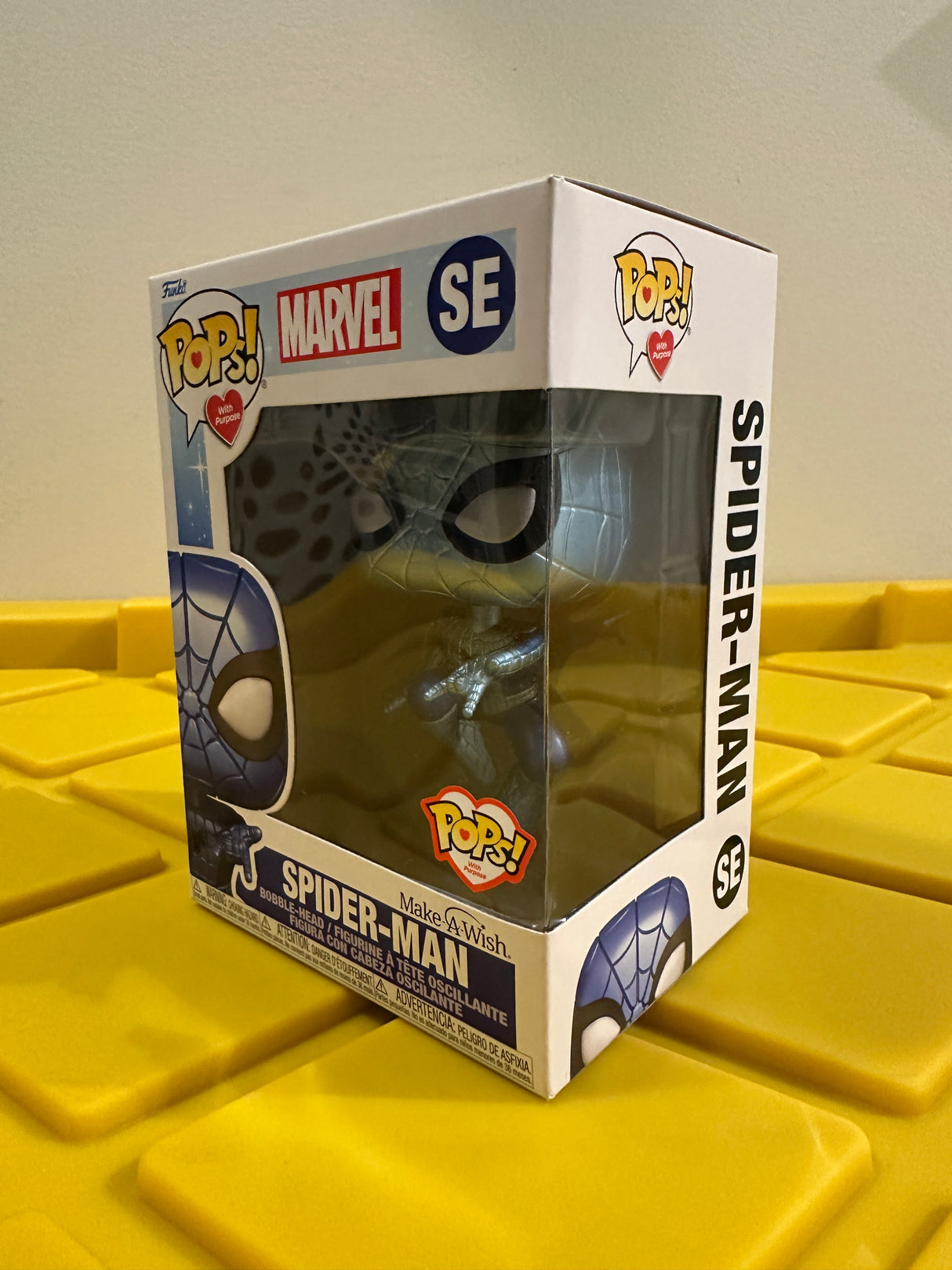 Funko POP! Spider-Man (Metallic) (Make-A-Wish)