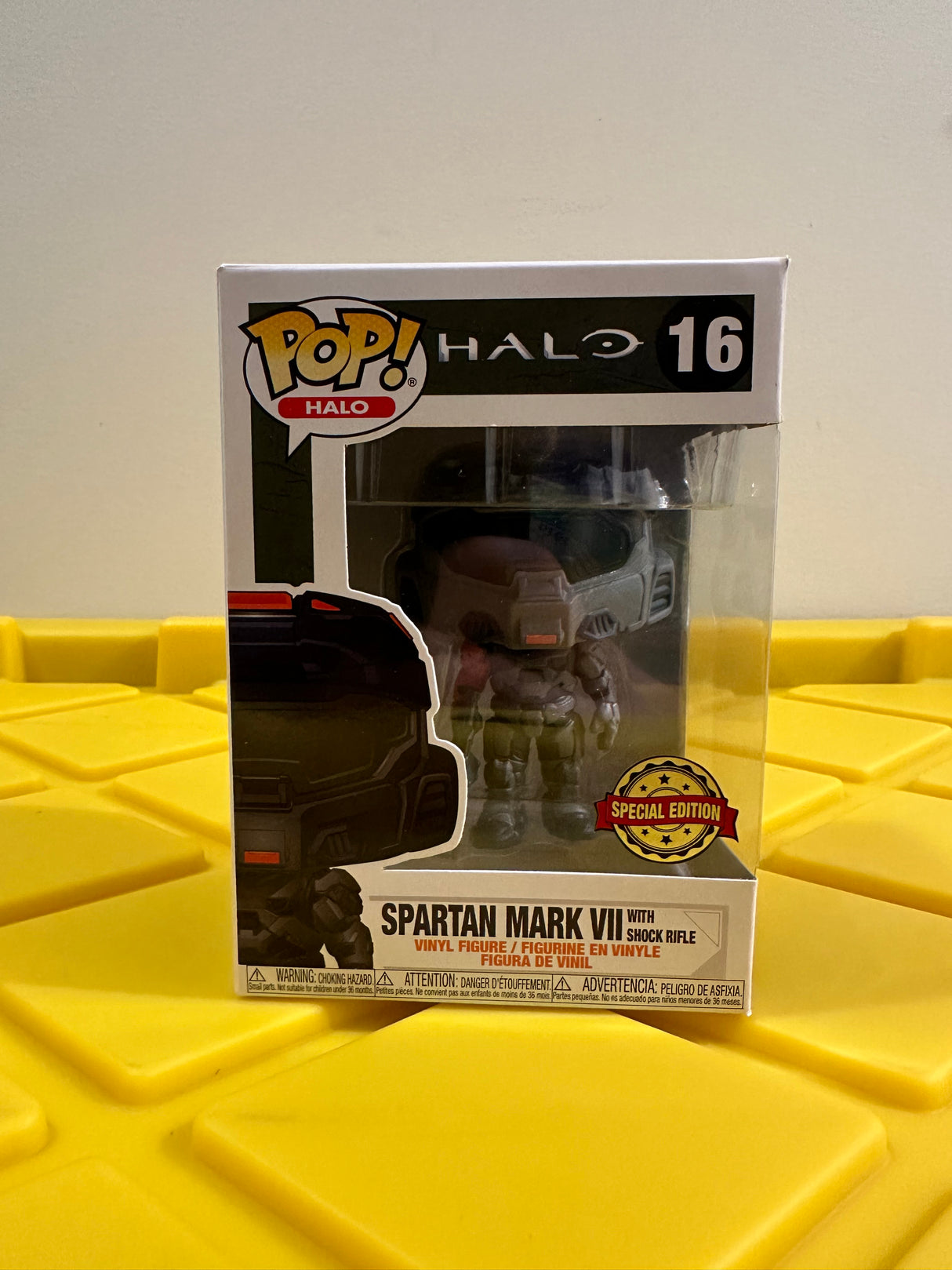Spartan Mark VII With Shock Rifle - Limited Edition Special Edition Exclusive