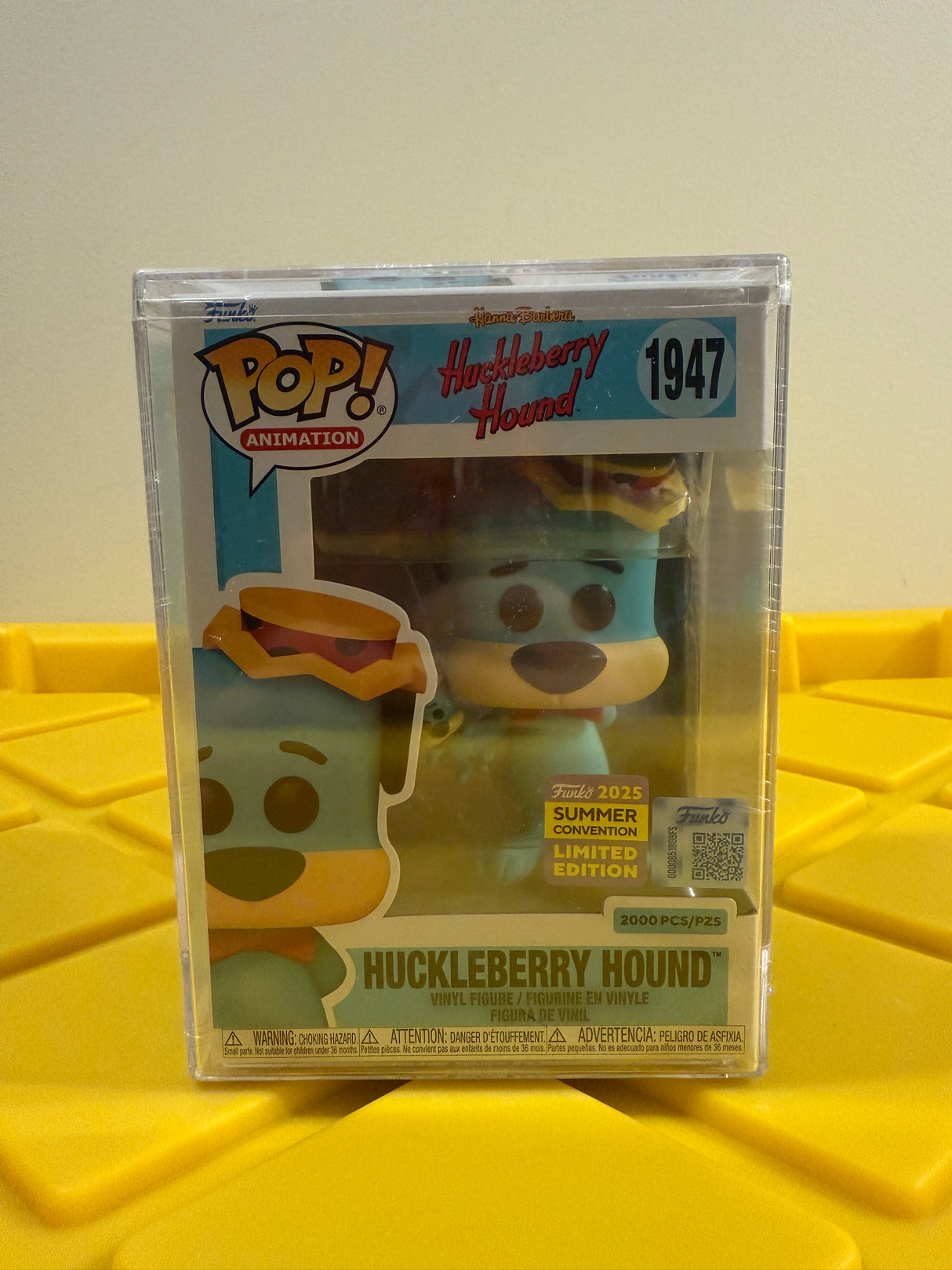 Funko POP! Huckleberry Hound (Teal) (L.E. 2000) - Limited Edition 2025 SDCC Exclusive
