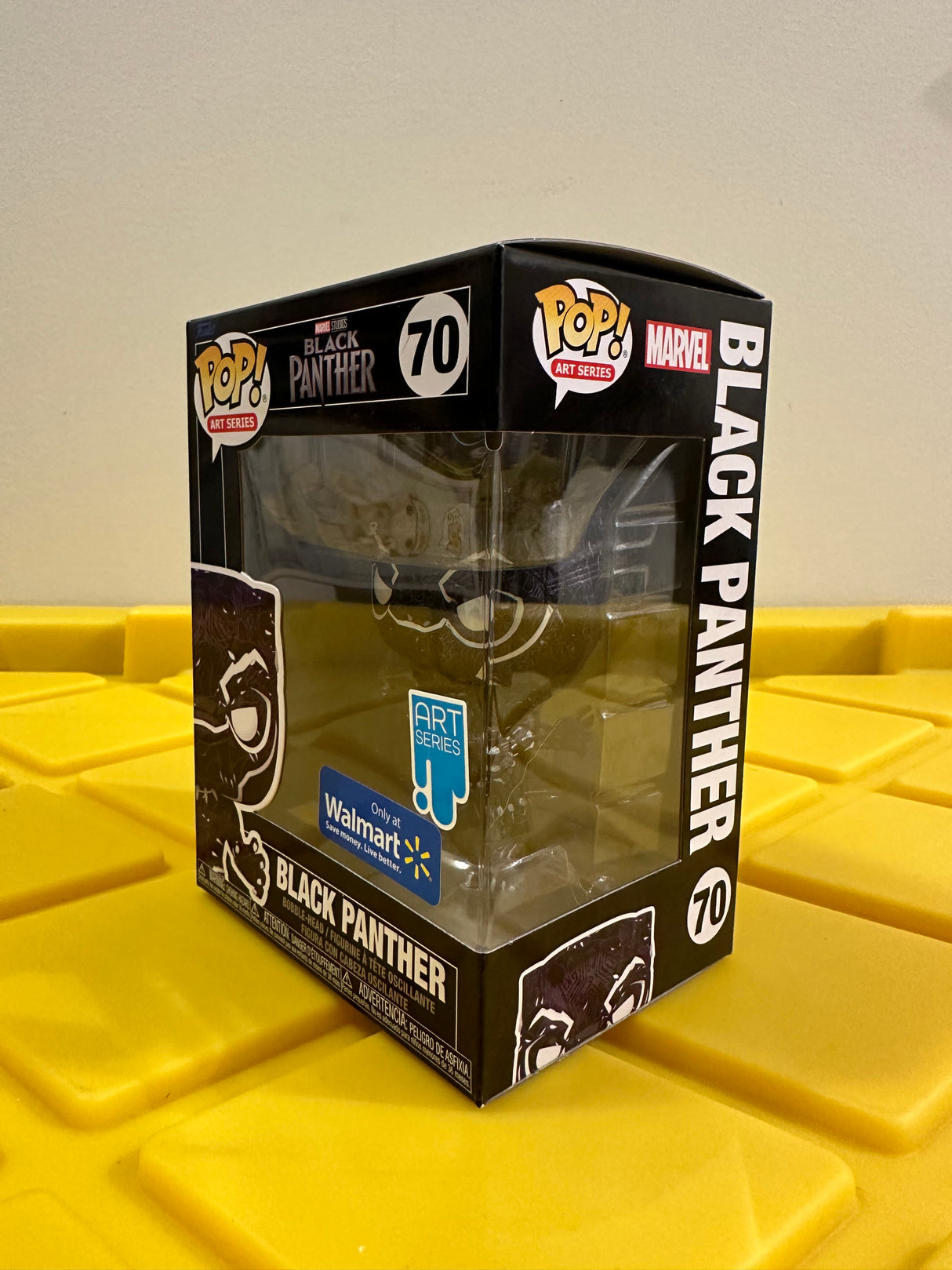 Funko POP! Black Panther (Art Series) - Limited Edition Walmart Exclusive