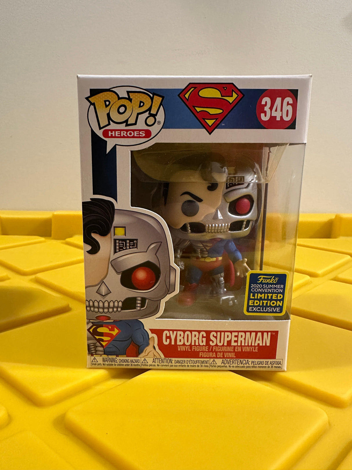 Funko POP! Cyborg Superman - Limited Edition 2020 SDCC Exclusive