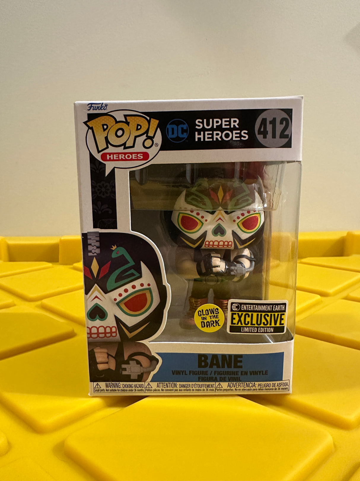 Funko POP! Bane (Glow) - Limited Edition Entertainment Earth Exclusive