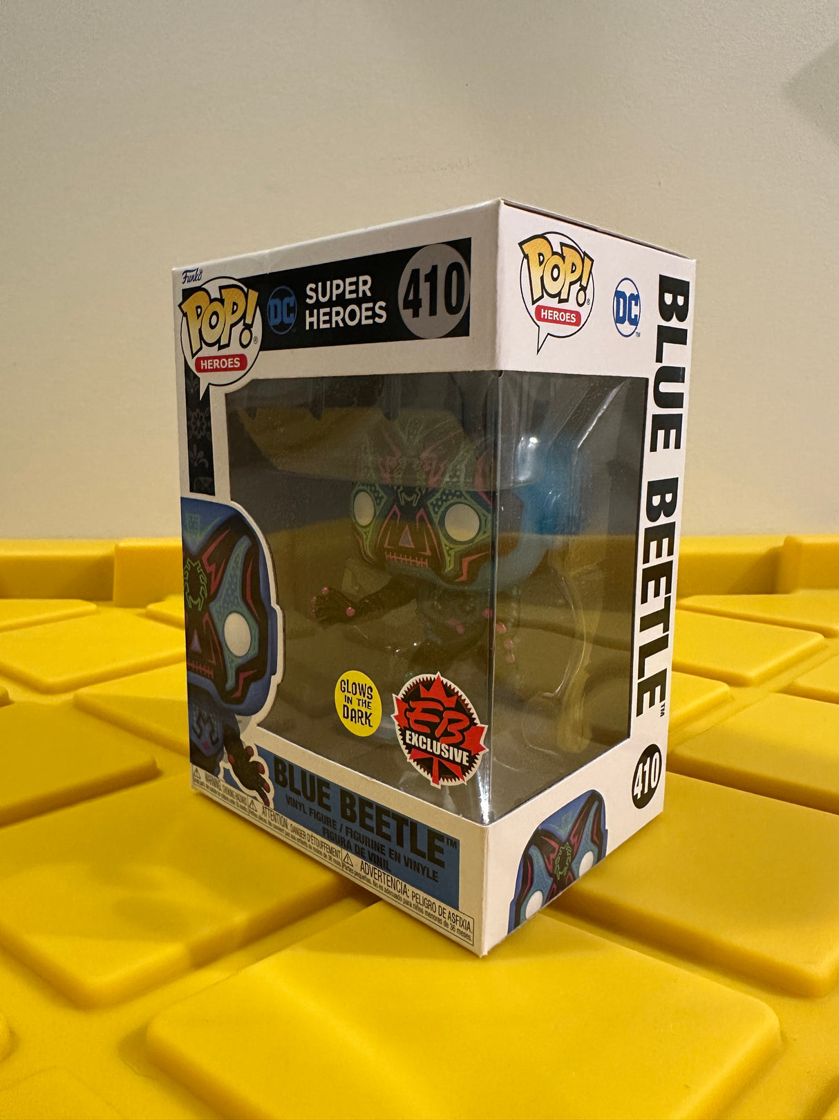 Funko POP! Blue Beetle (Glow) - Limited Edition EB Games Exclusive