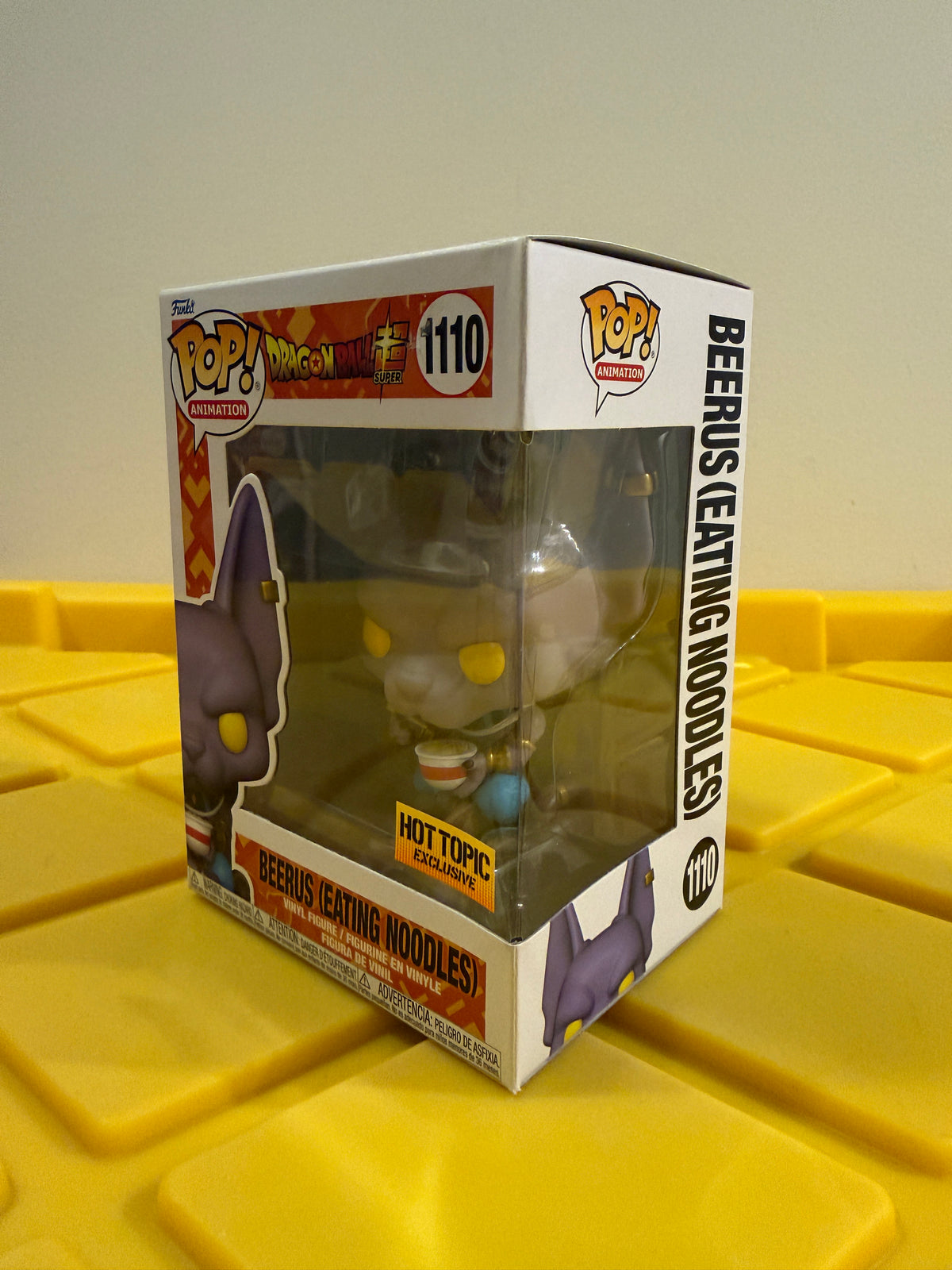 Funko POP! Beerus (Eating Noodles) - Limited Edition Hot Topic Exclusive