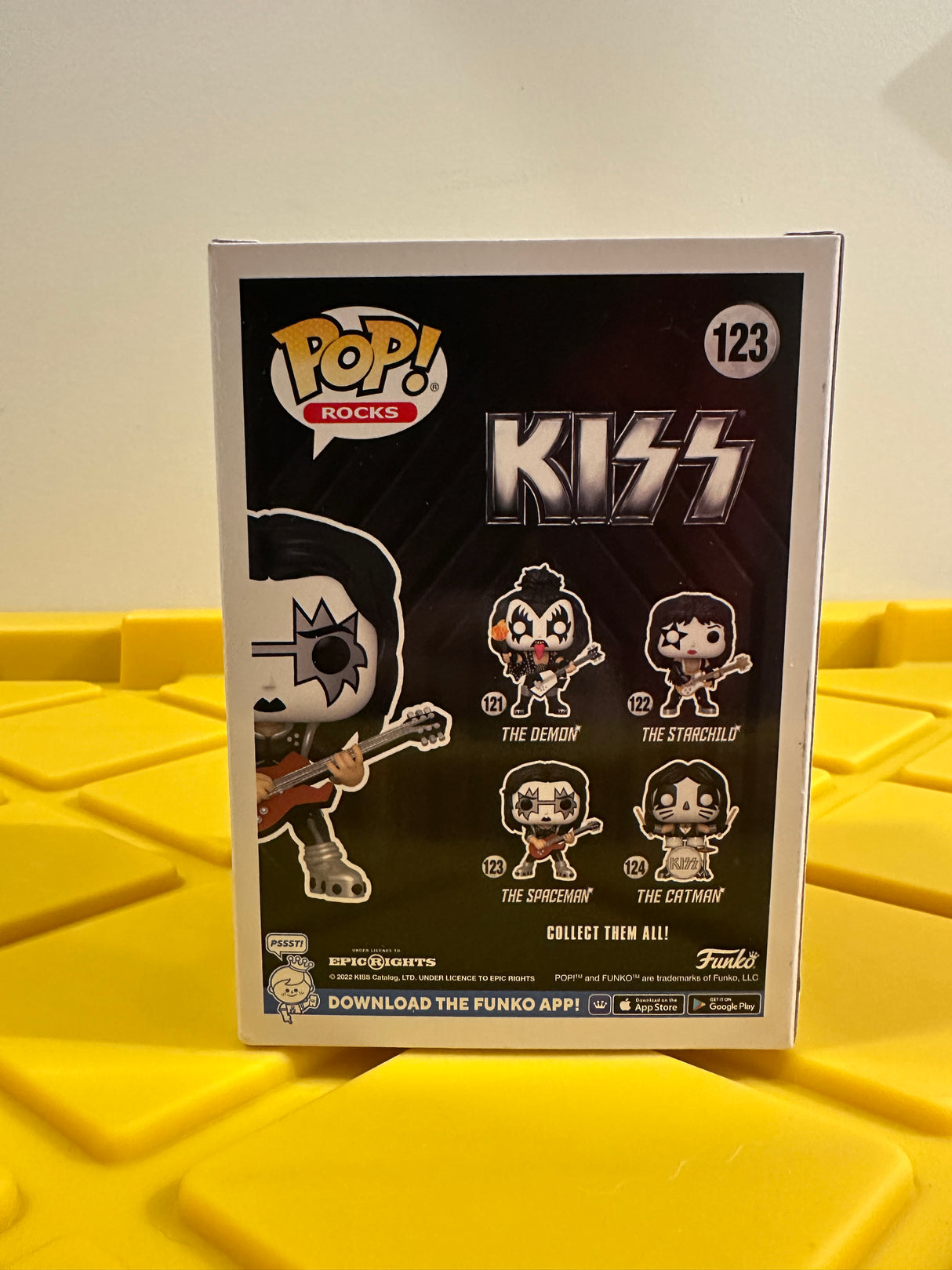 Funko POP! Kiss (Glow) Set of 4