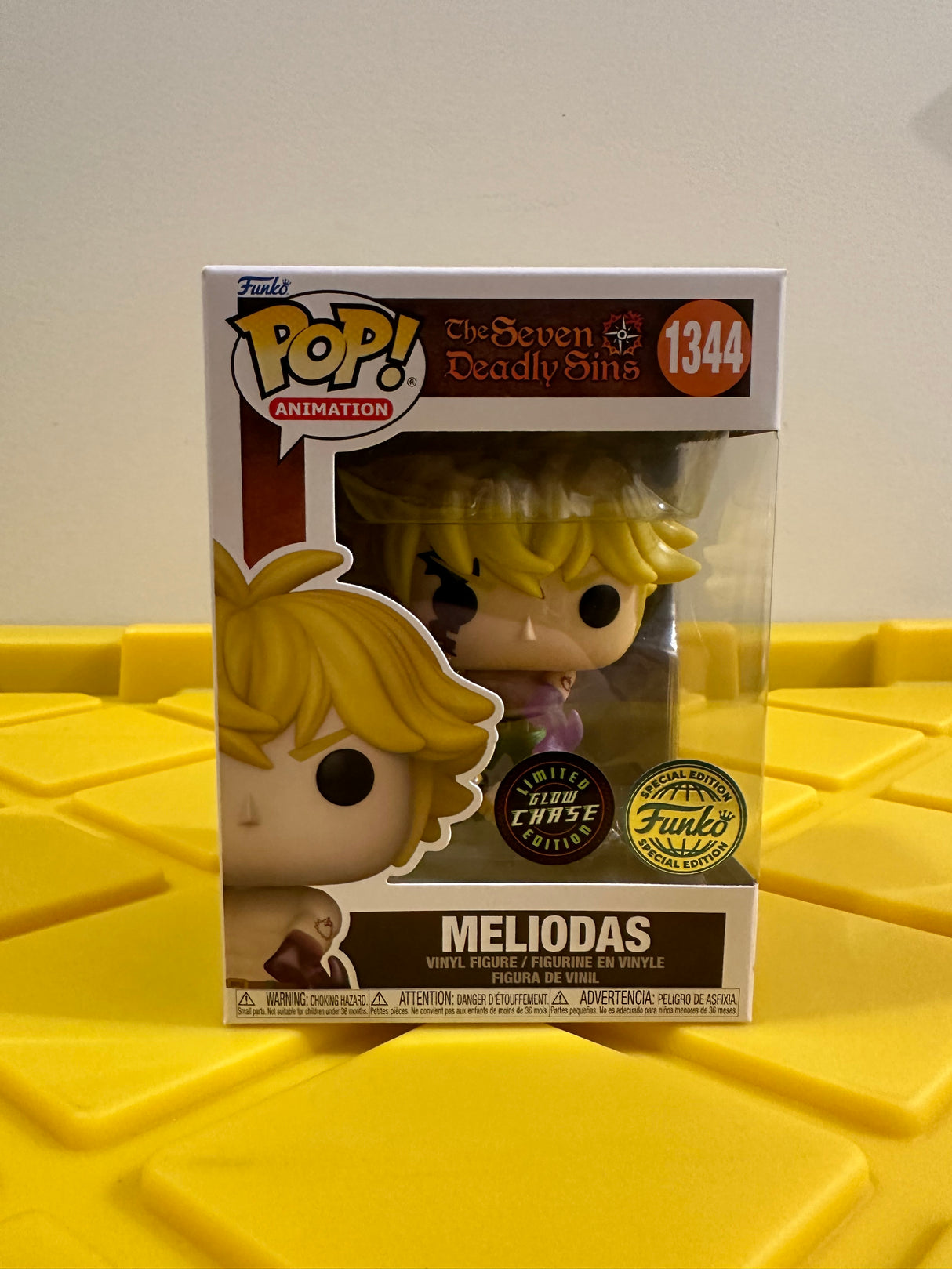 Funko POP! Meliodas - Limited Edition Chase - Limited Edition Special Edition Exclusive