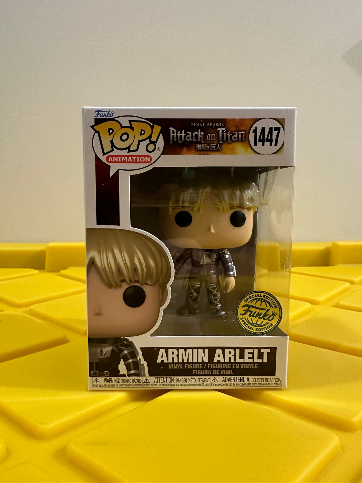 Funko POP! Armin Arlelt (Metallic) - Limited Edition Special Edition Exclusive