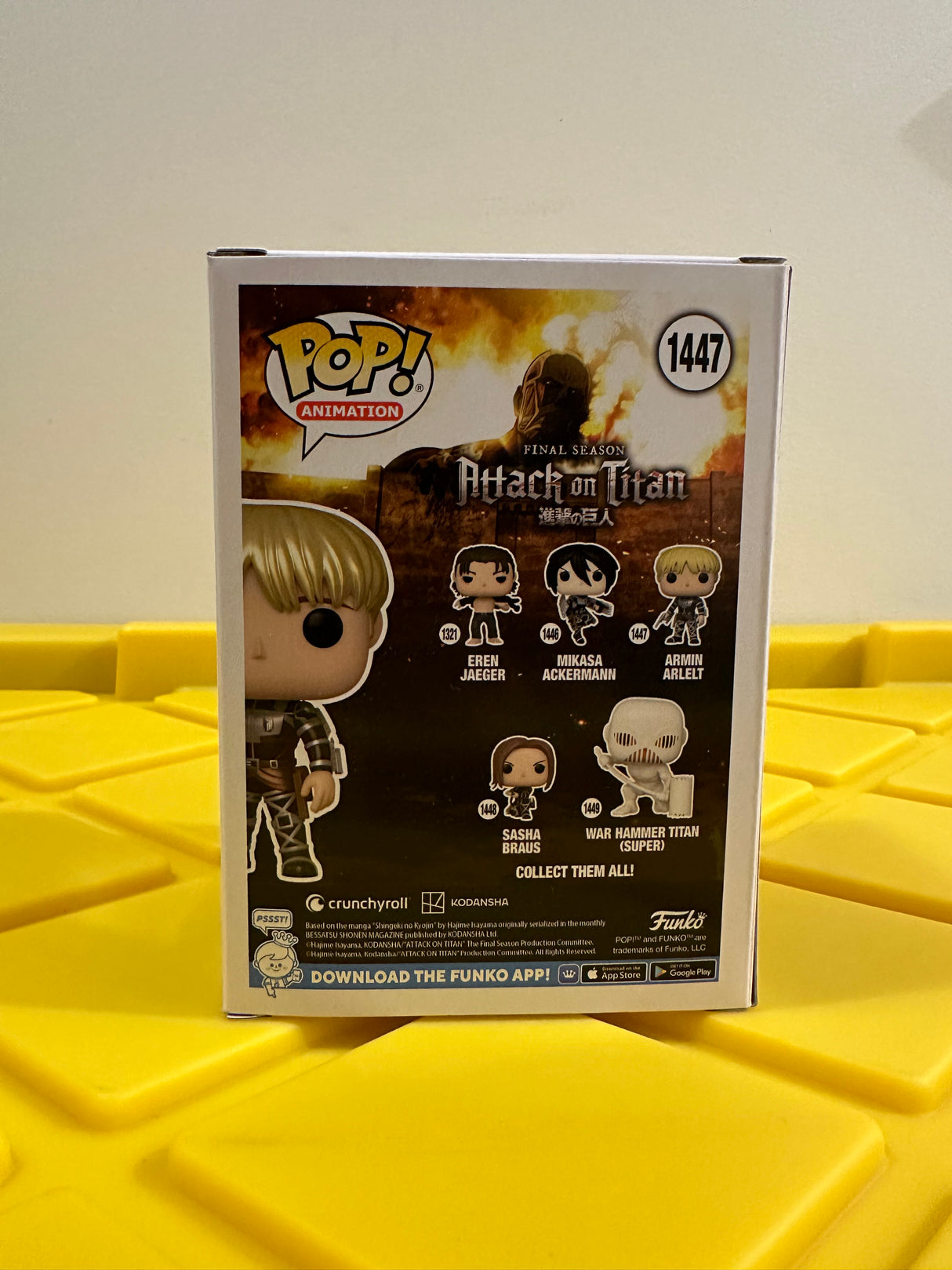 Funko POP! Armin Arlelt (Metallic) - Limited Edition Special Edition Exclusive