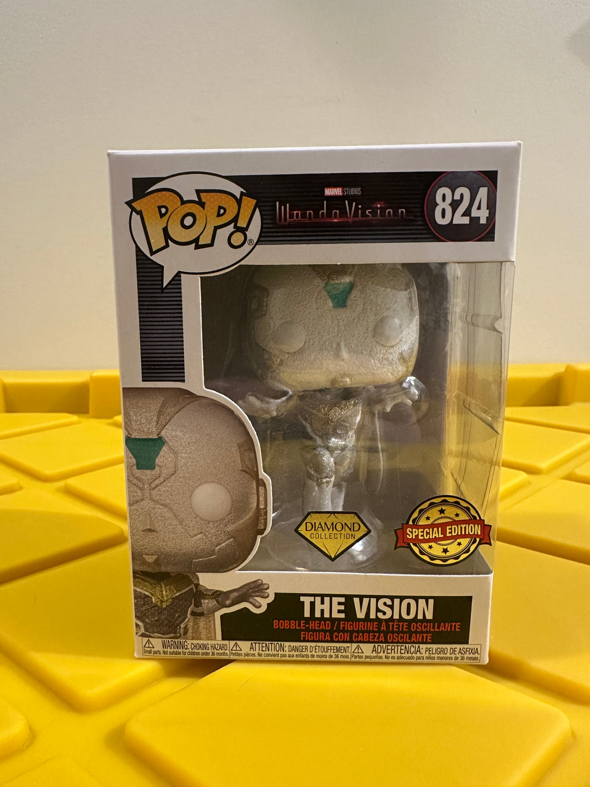 Funko POP! The Vision (Diamond) - Limited Edition Special Edition Exclusive