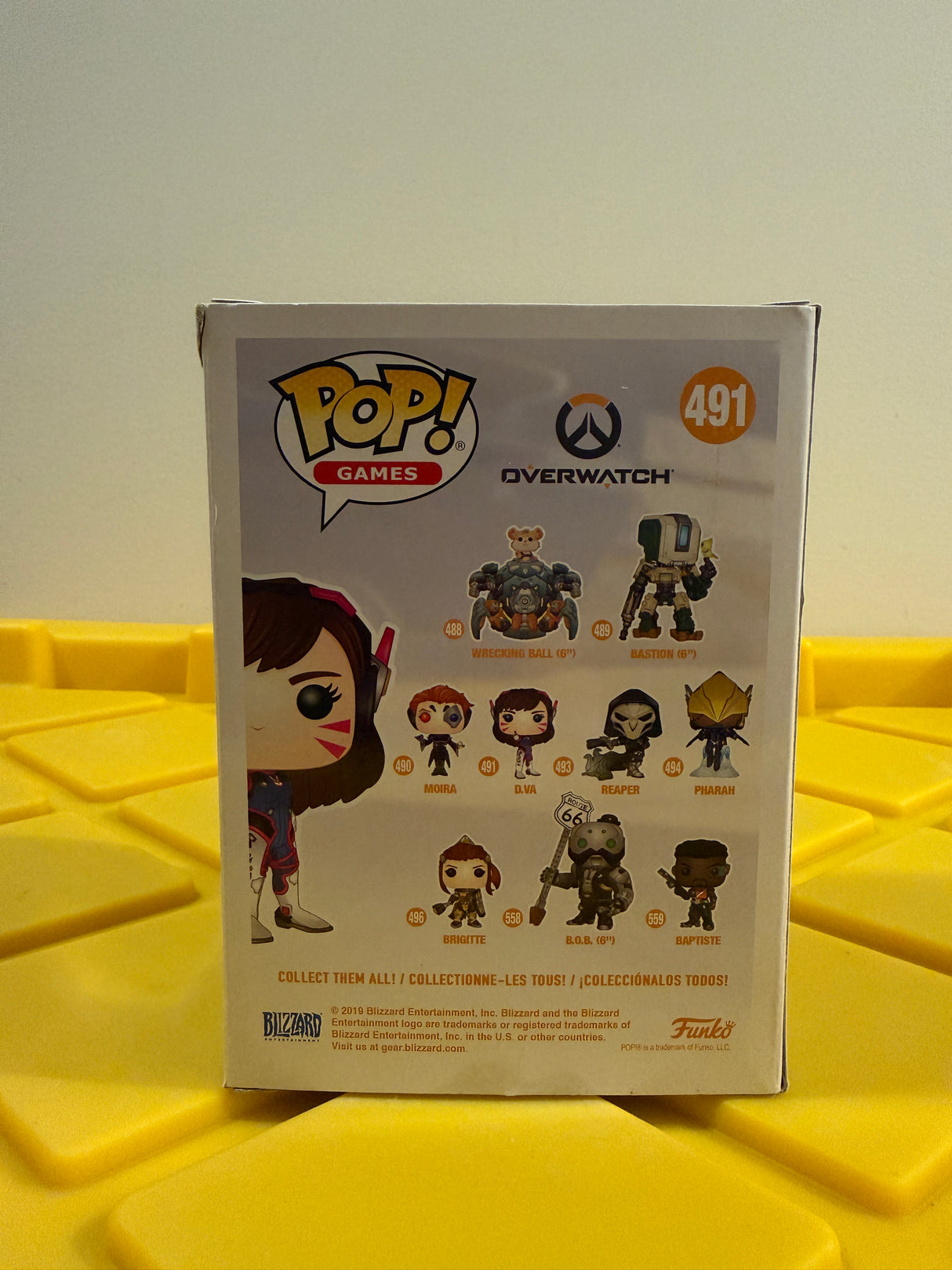 Funko POP! D.Va (Diamond) - Limited Edition GameStop Exclusive