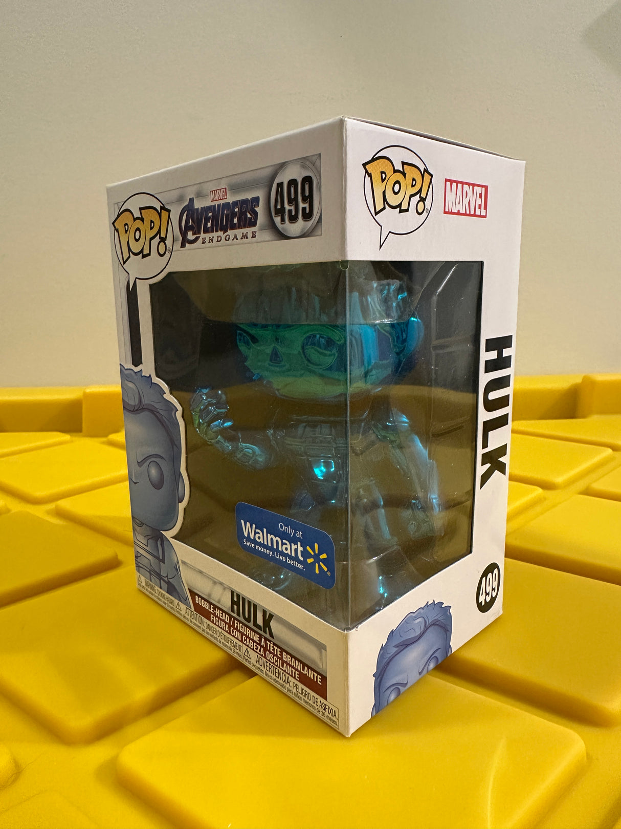 Funko POP! Hulk (Blue Chrome) - Limited Edition Walmart Exclusive