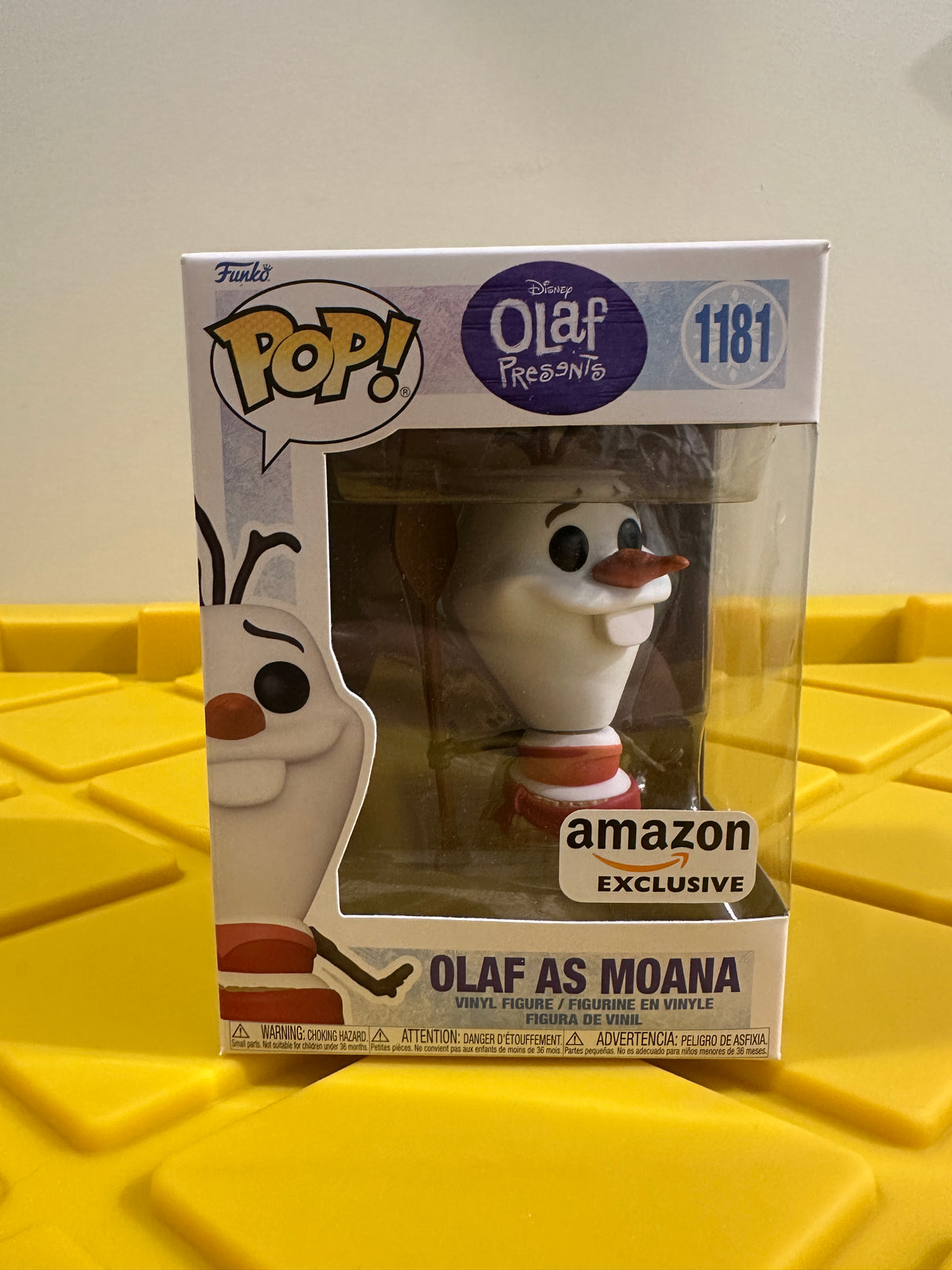 Funko POP! Olaf as Moana - Limited Edition Amazon Exclusive