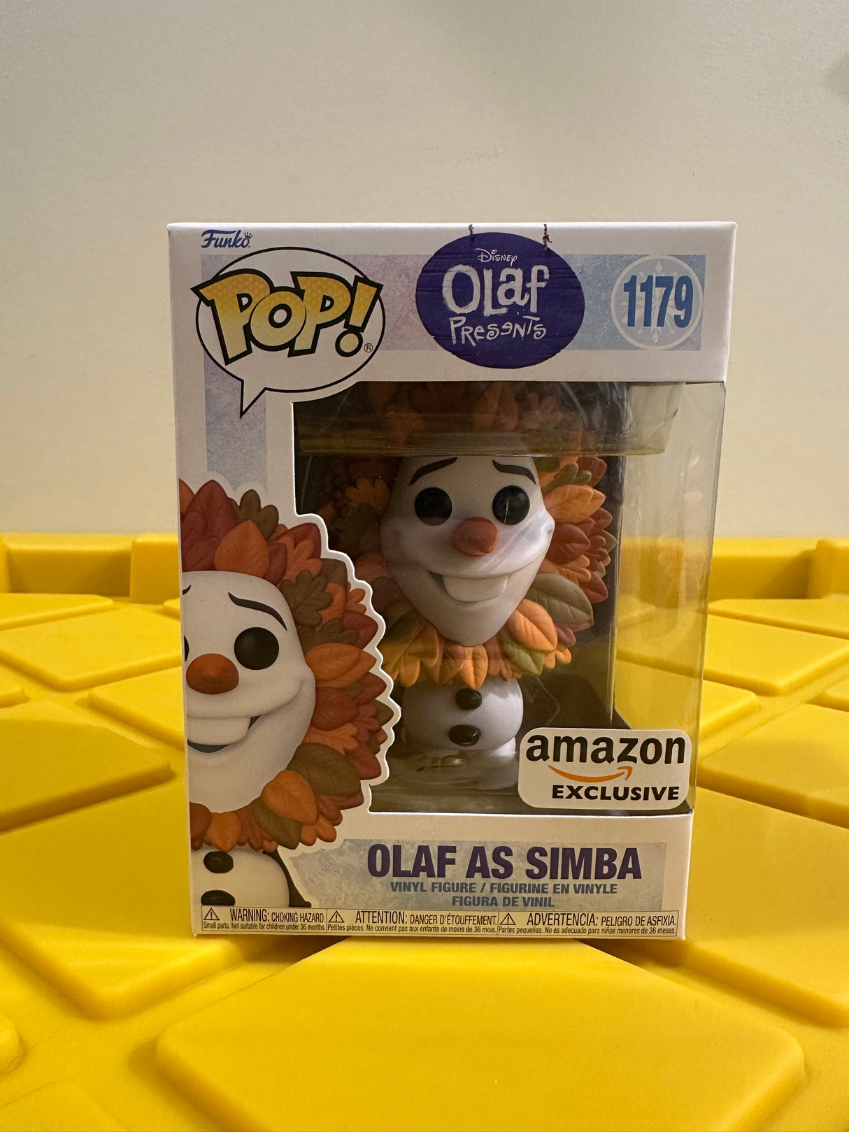 Funko POP! Olaf as Simba - Limited Edition Amazon Exclusive