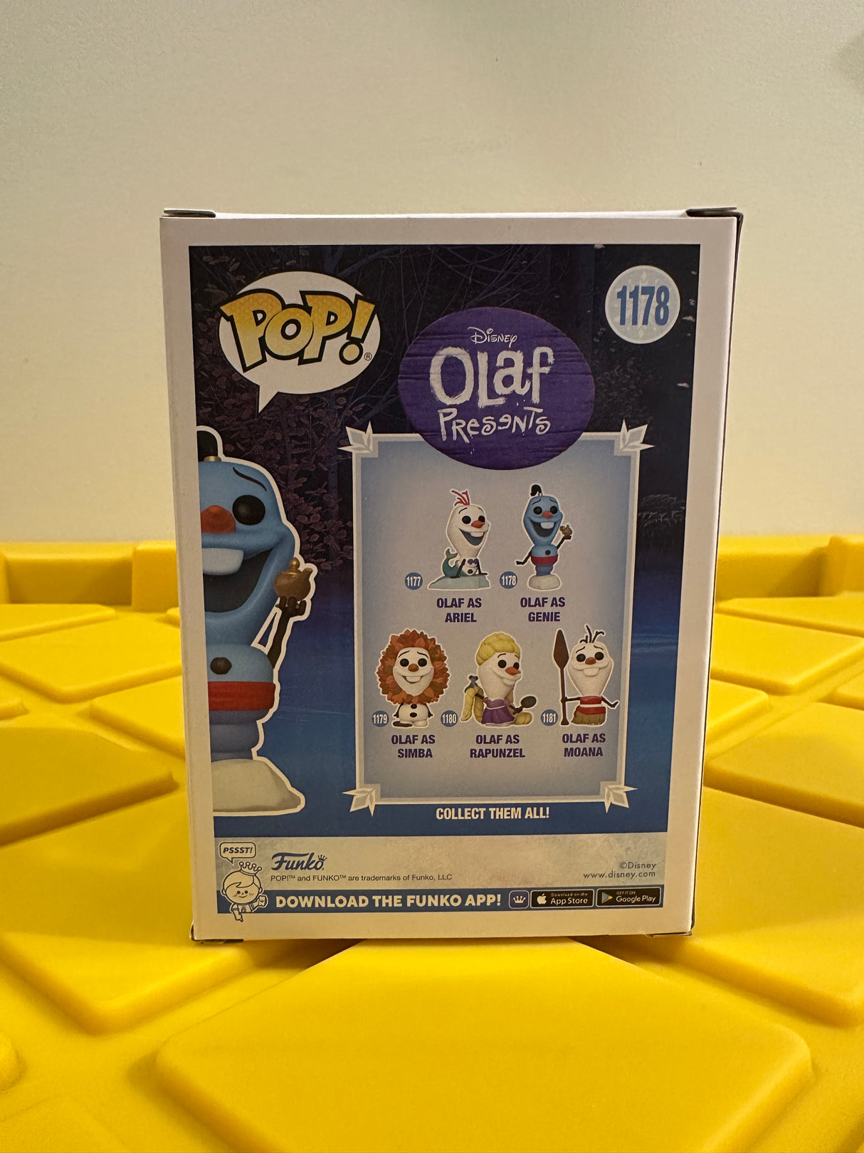 Funko POP! Olaf as Genie - Limited Edition Amazon Exclusive