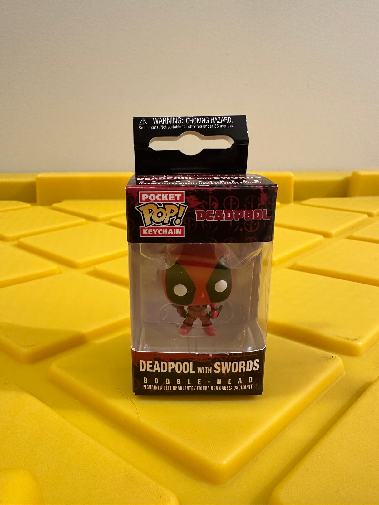 Funko POP! Keychain Deadpool with Swords