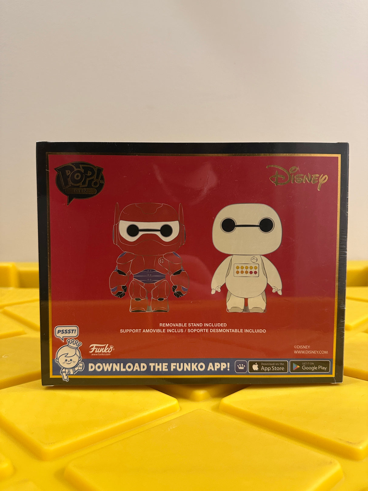 Funko POP! Baymax (Pin) - Limited Edition 2022 D23 Expo Exclusive