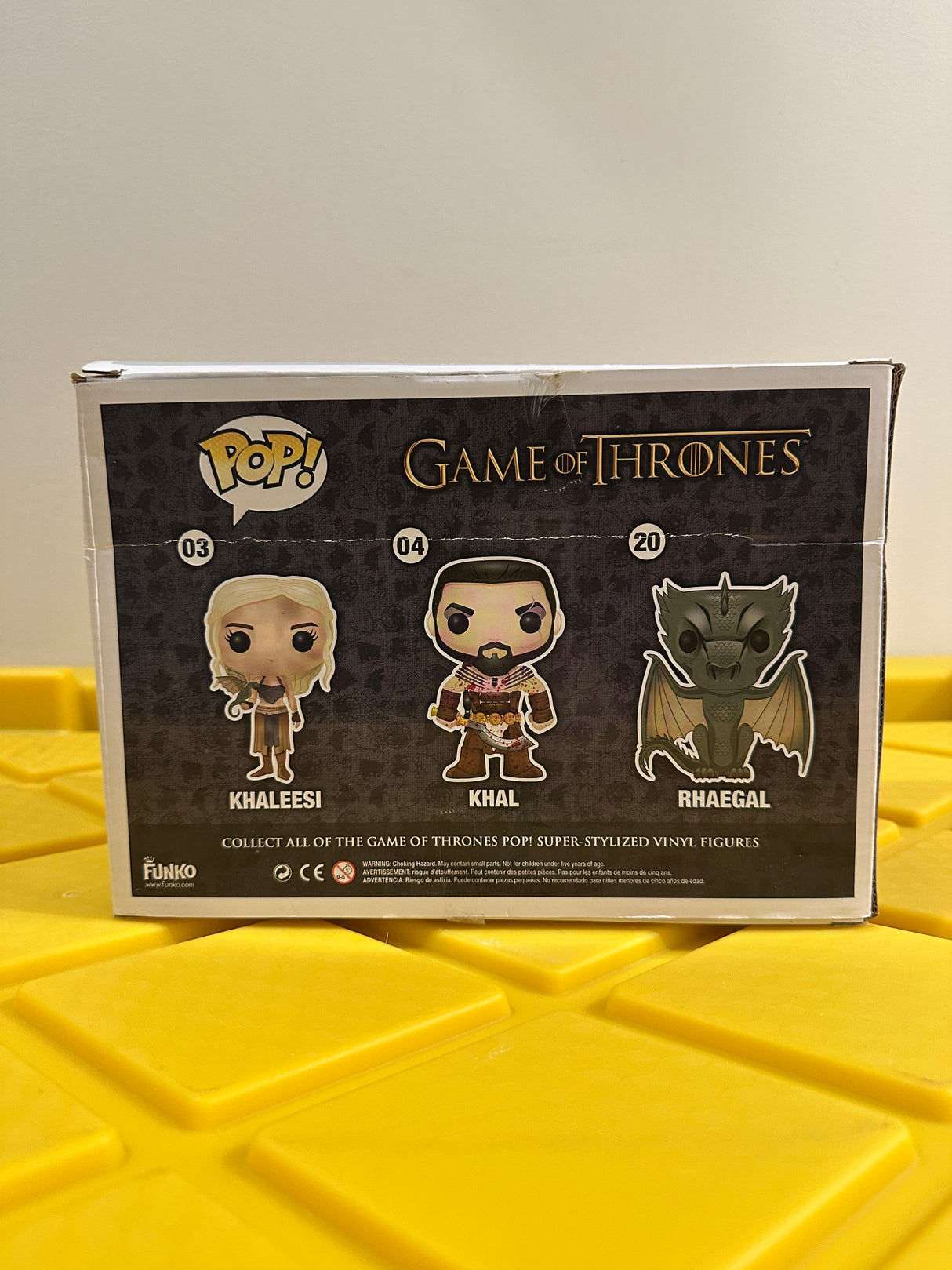 Funko POP! Khal, Khaleesi, & Rhaegal (3-Pack)