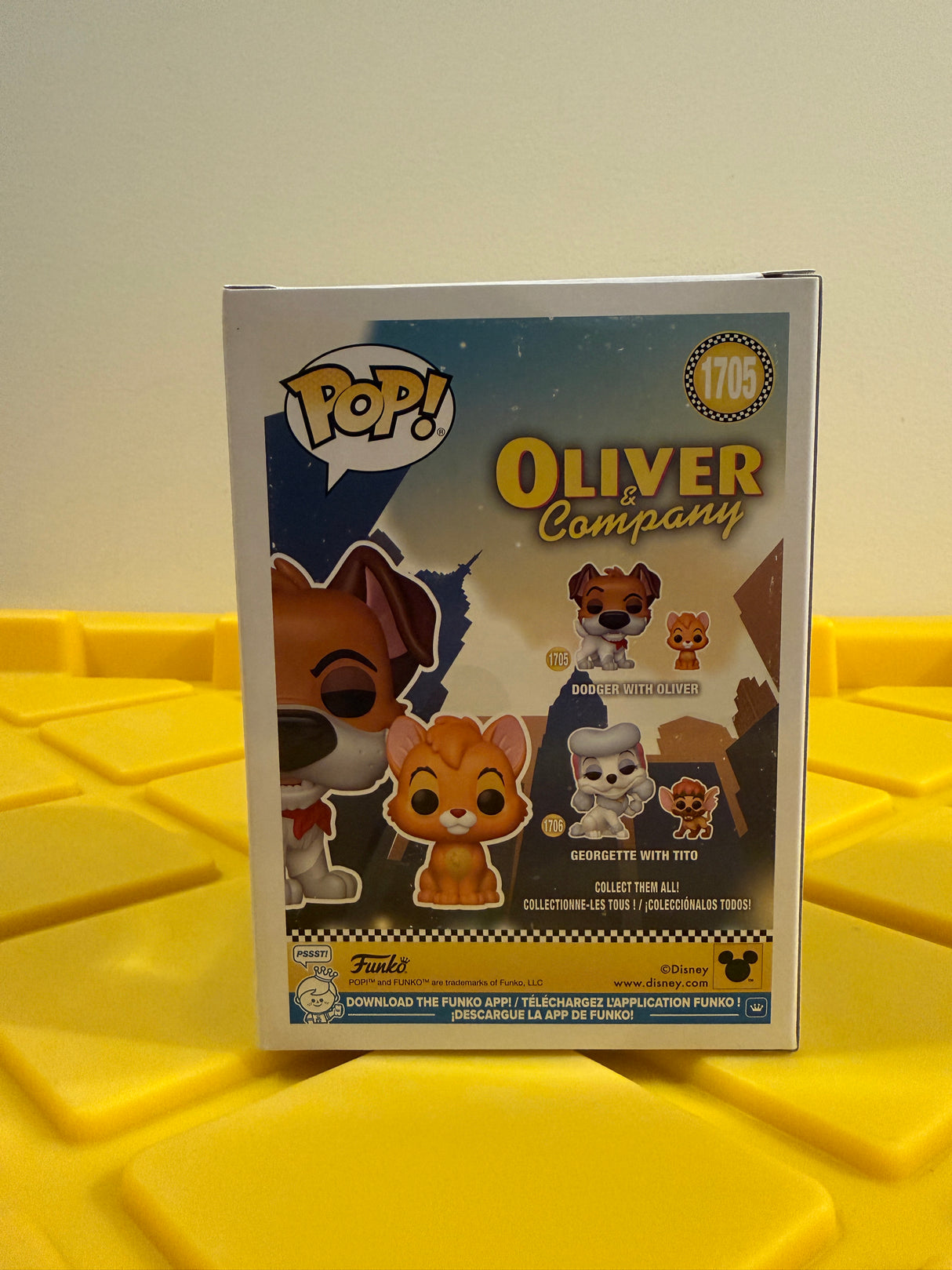 Funko POP! Dodger with Oliver (Diamond) - Limited Edition Box Lunch Exclusive