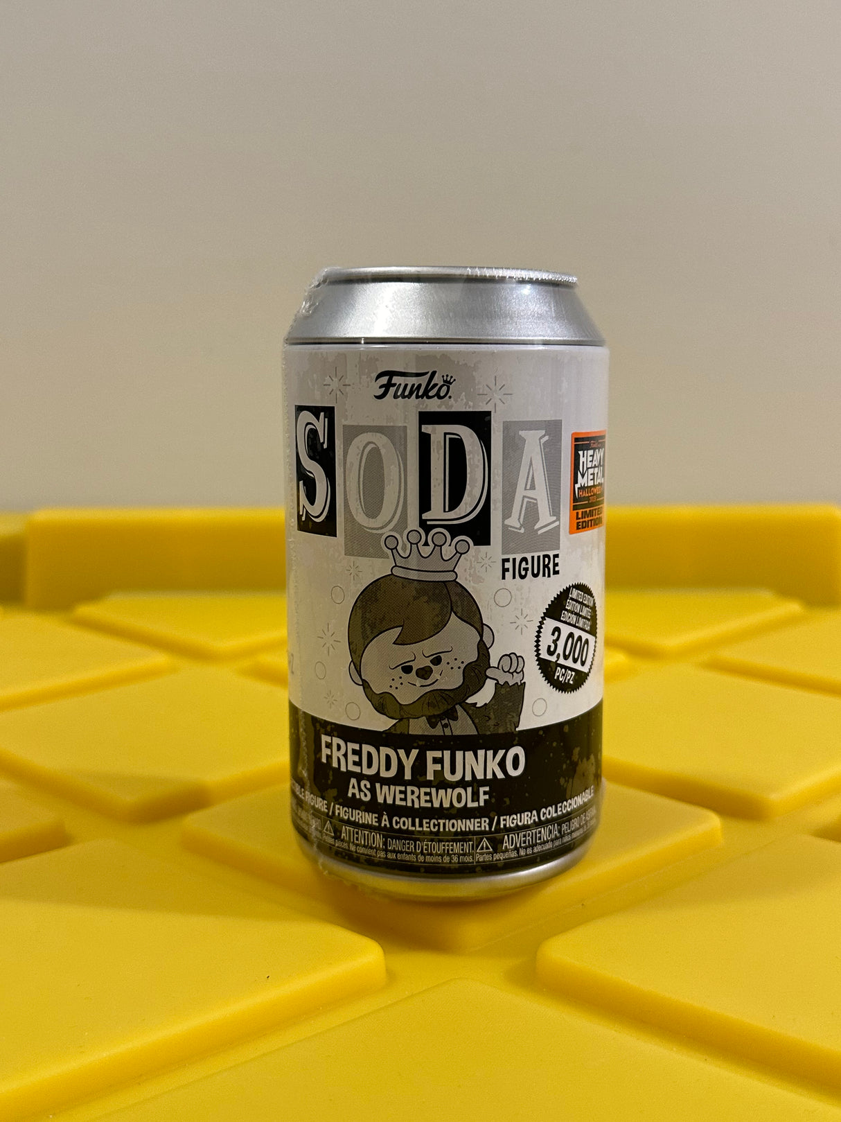 Funko Soda! Freddy Funko as Werewolf - Limited Edition 2023 Heavy Metal Halloween Exclusive