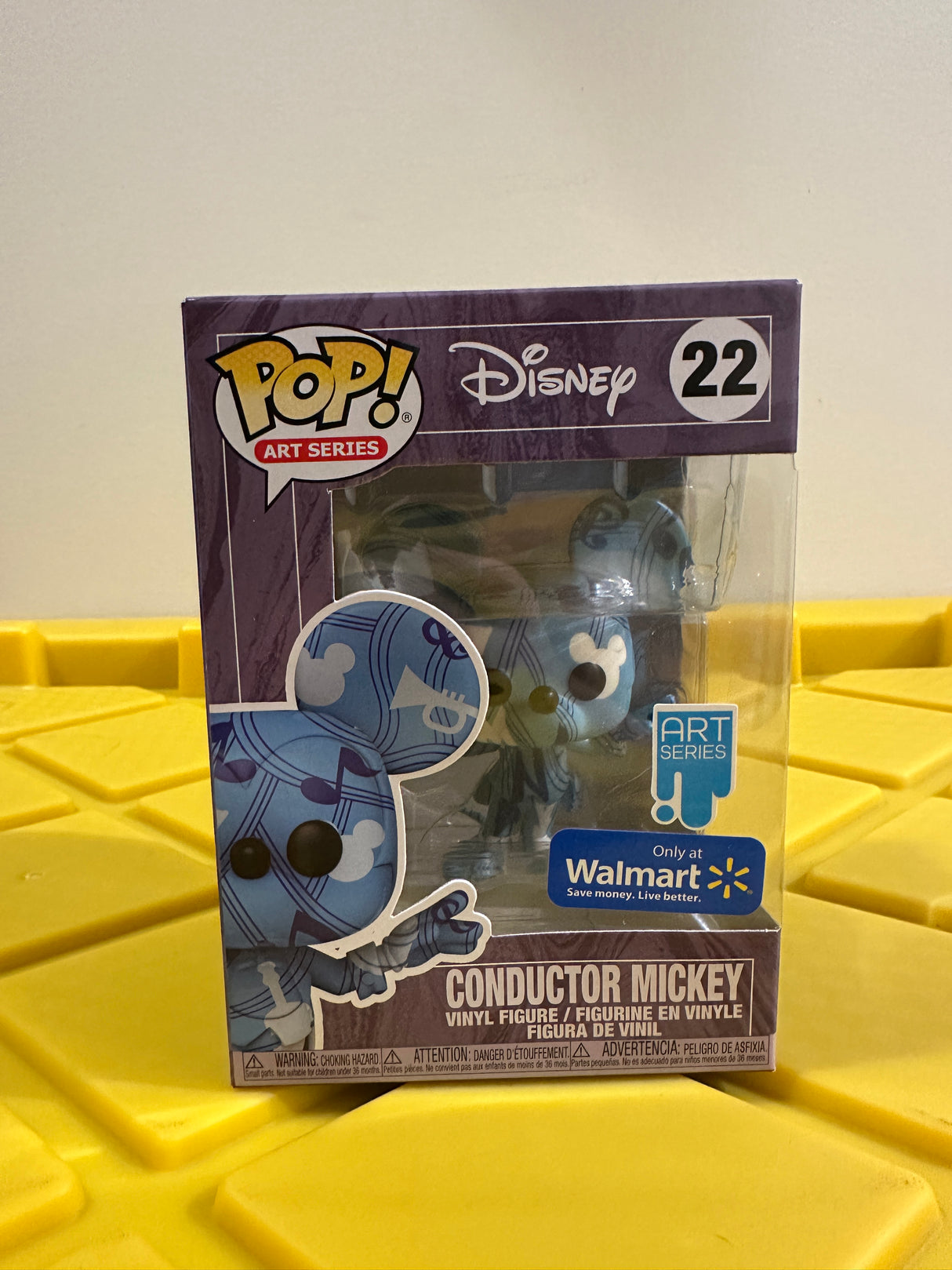 Funko POP! Conductor Mickey (Art Series) - Limited Edition Walmart Exclusive