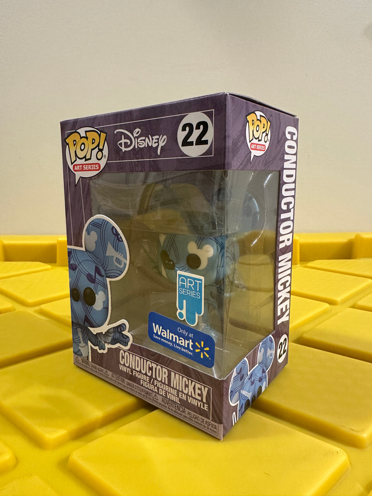 Funko POP! Conductor Mickey (Art Series) - Limited Edition Walmart Exclusive