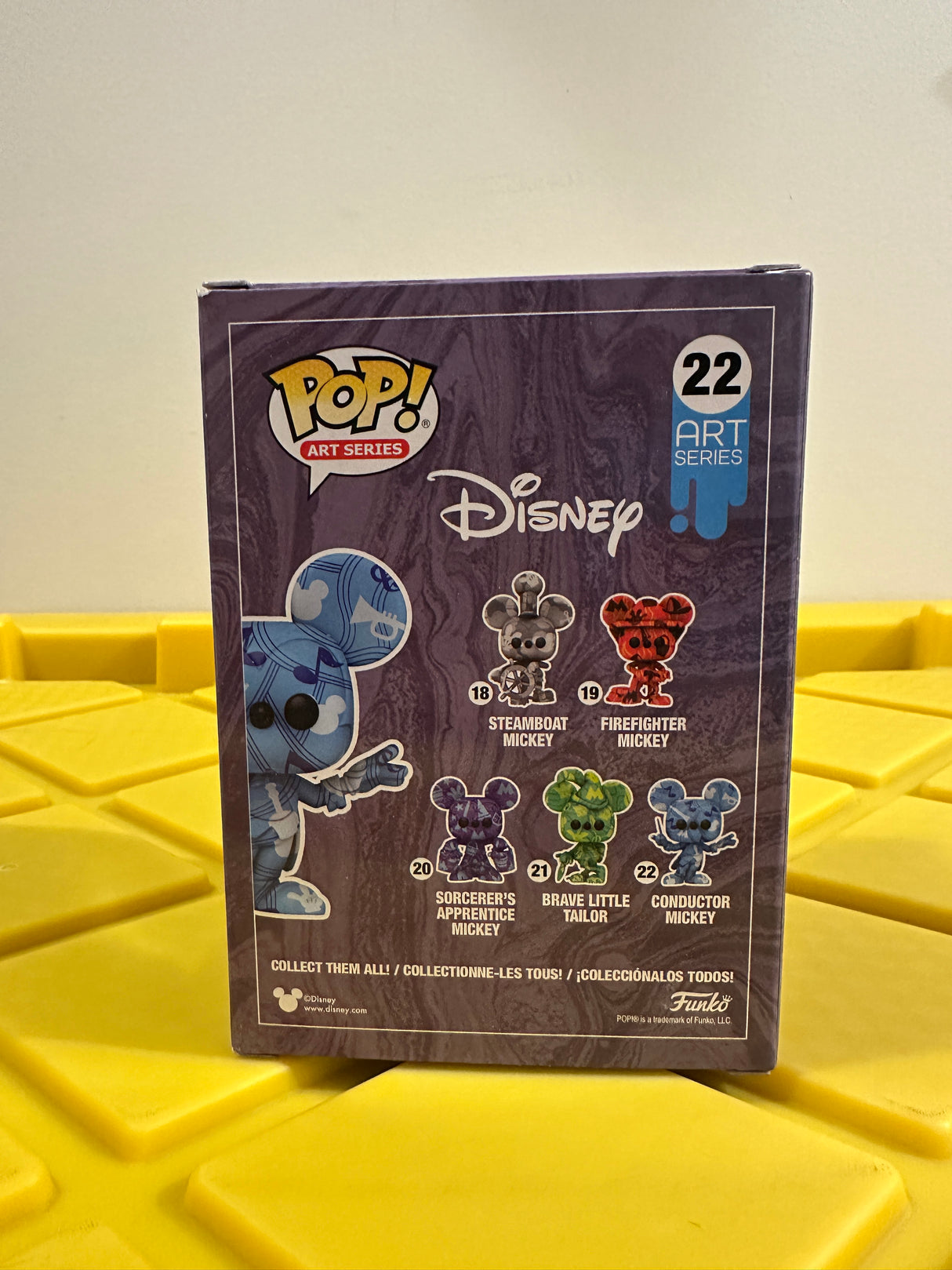 Funko POP! Conductor Mickey (Art Series) - Limited Edition Walmart Exclusive