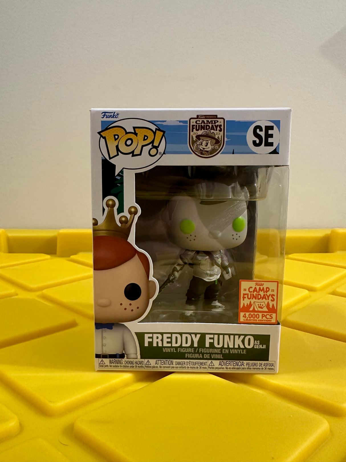 Funko POP! Freddy Funko as Genji (L.E. 4000) - Limited Edition 2023 Camp Fundays Exclusive