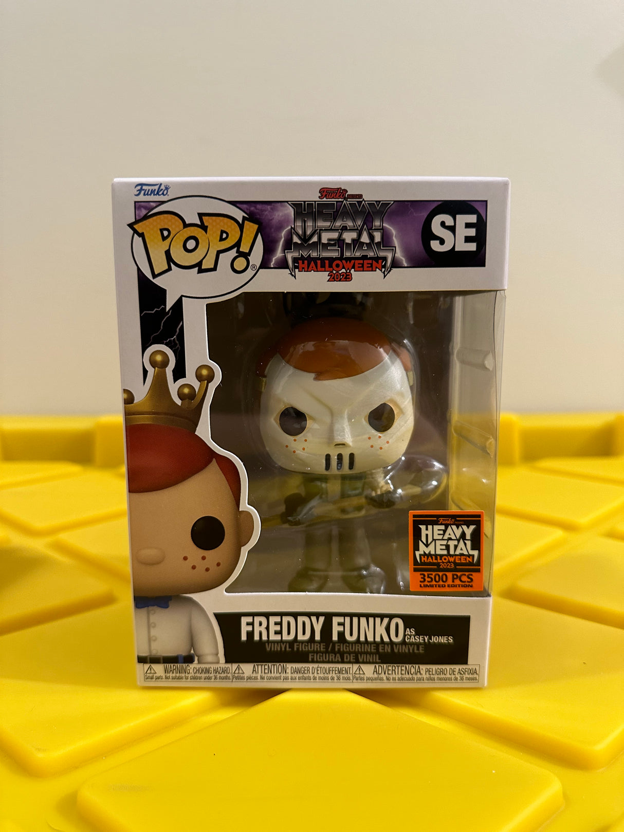 Funko POP! Freddy Funko as Casey Jones (L.E. 3500) - Limited Edition 2023 Heavy Metal Halloween Exclusive