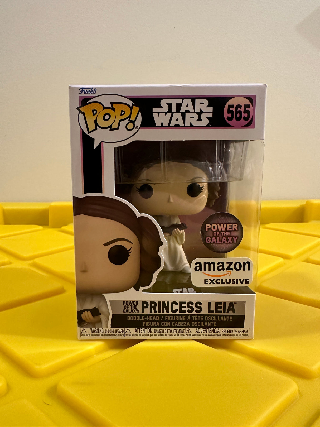 Funko POP! Power of the Galaxy: Princess Leia - Limited Edition Amazon Exclusive