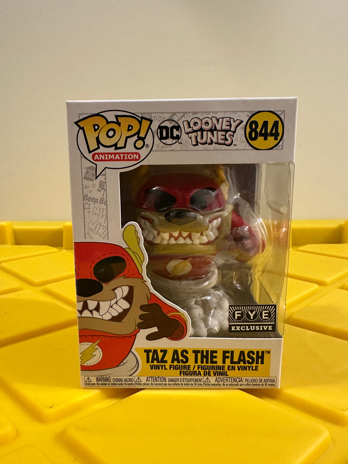Funko POP! Taz as The Flash - Limited Edition FYE Exclusive