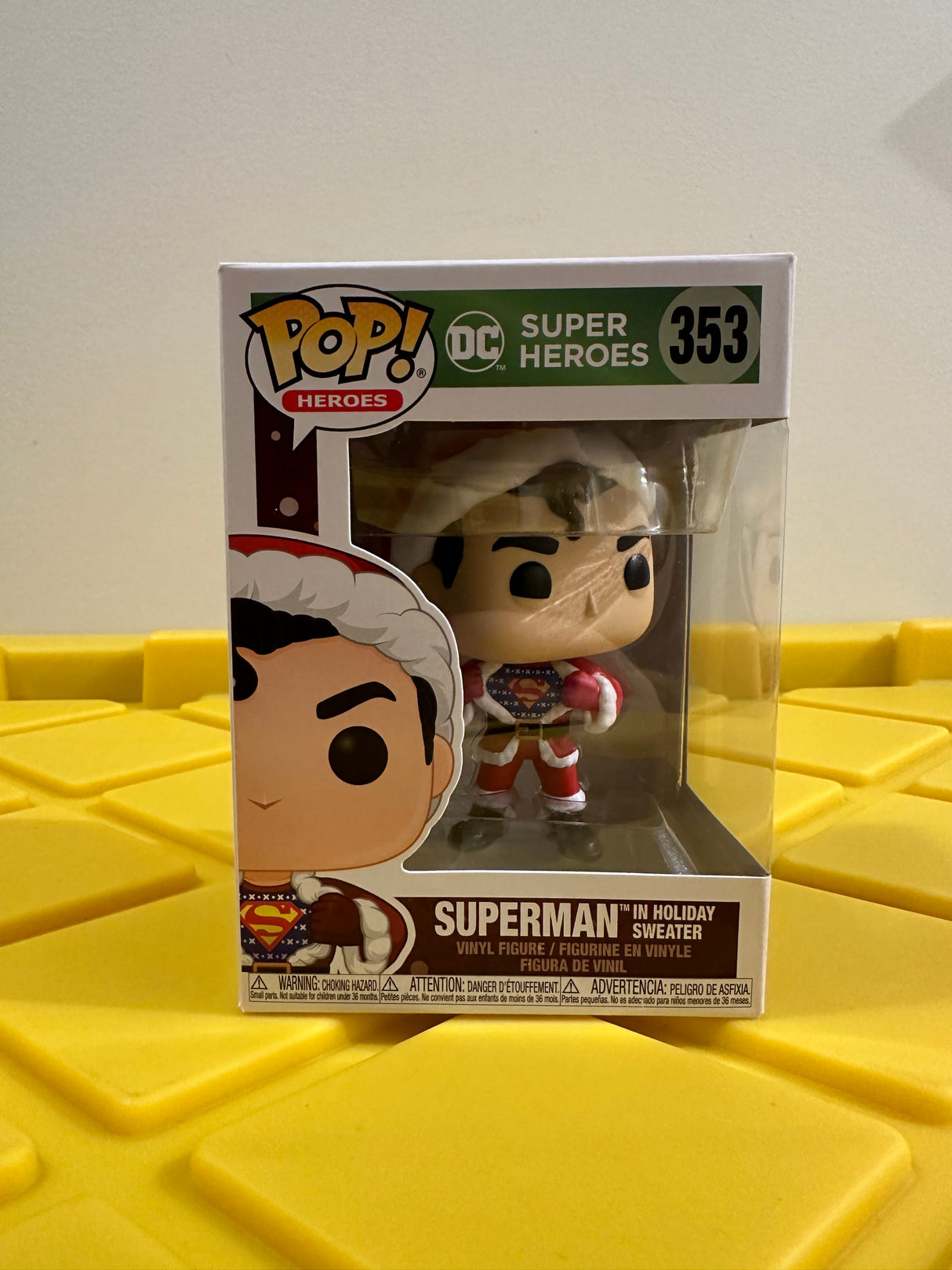Funko POP! Superman in Holiday Sweater