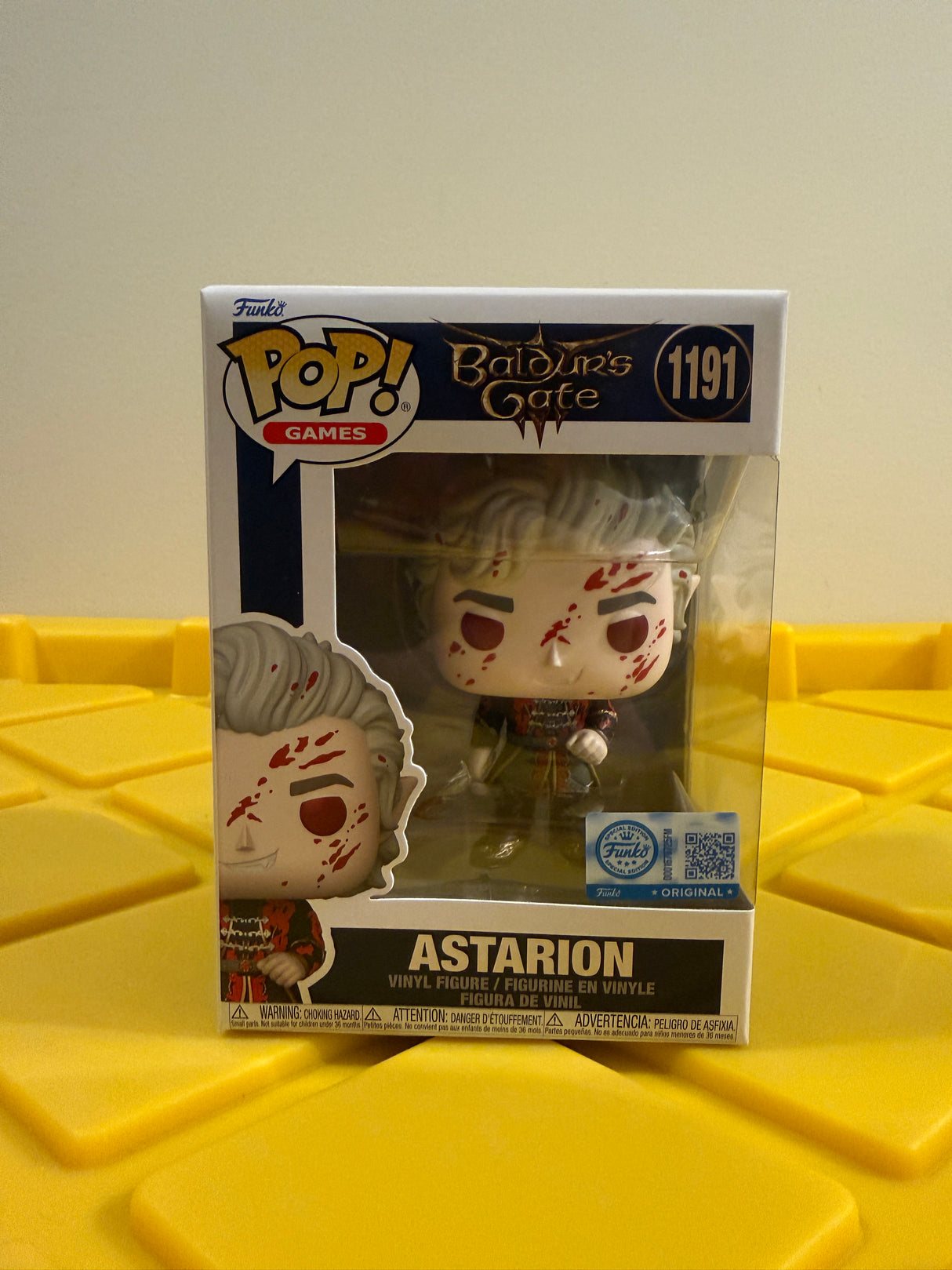 Funko POP! Astarion (Bloody) - Limited Edition Funko Shop Exclusive