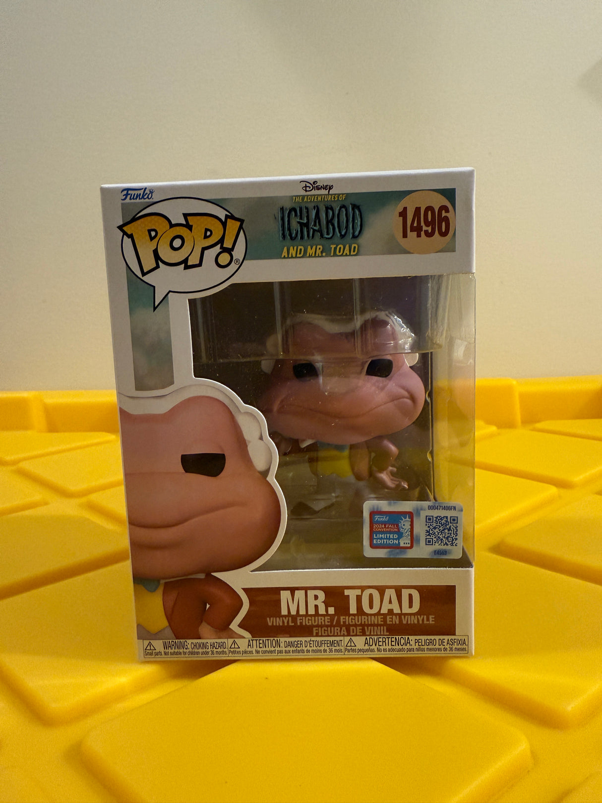 Funko POP! Mr. Toad - Limited Edition 2024 NYCC Exclusive