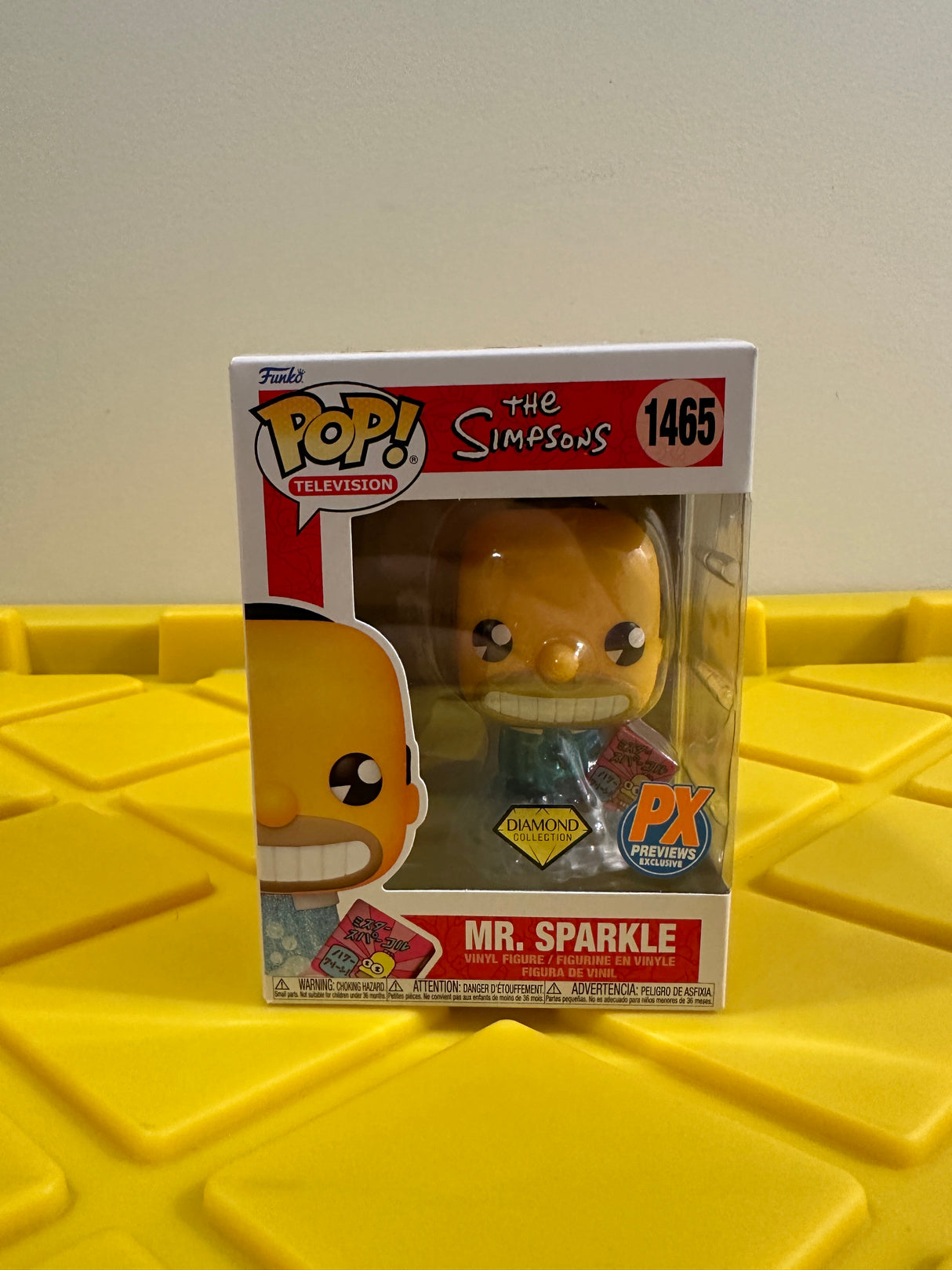 Funko POP! Mr. Sparkles (Diamond) - Limited Edition PX Previews Exclusive