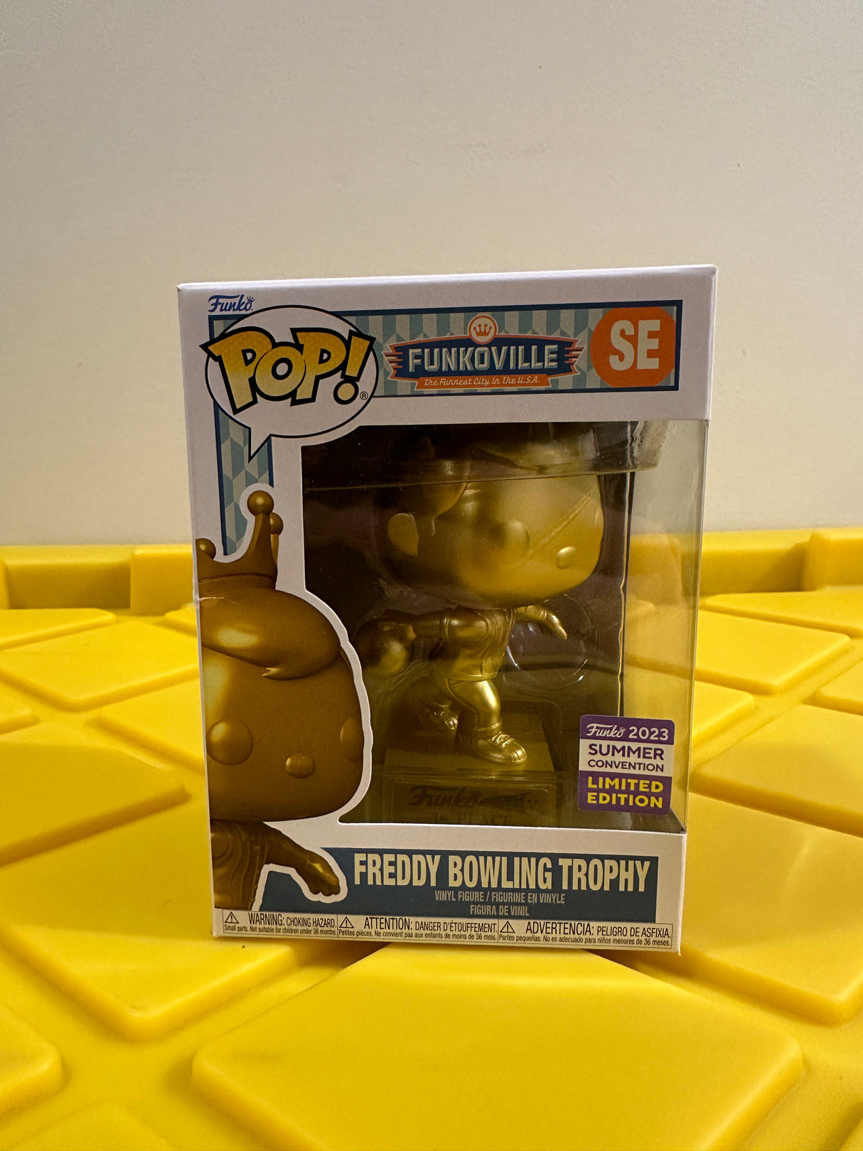 Funko POP! Freddy Bowling Trophy - Limited Edition 2023 SDCC Exclusive