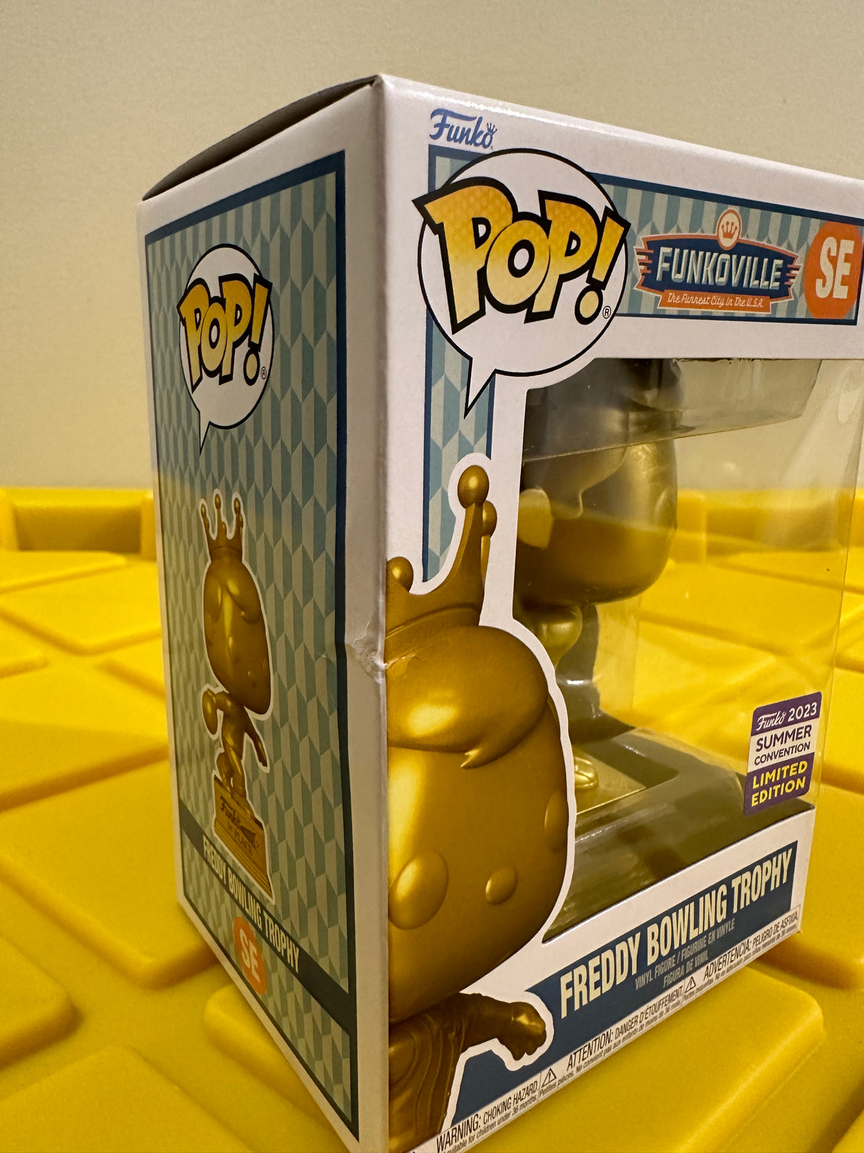 Funko POP! Freddy Bowling Trophy - Limited Edition 2023 SDCC Exclusive