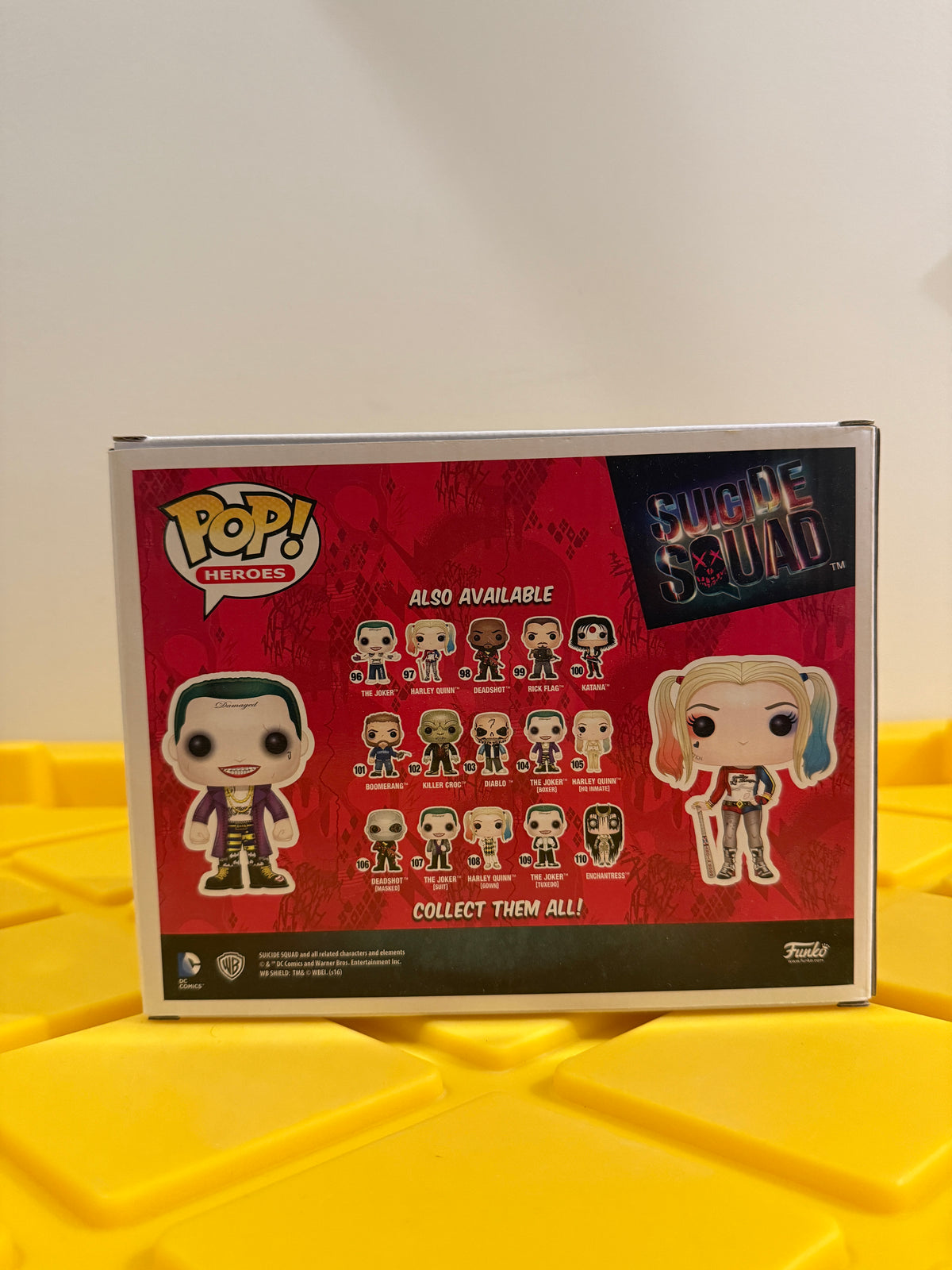 Funko POP! The Joker / Harley Quinn (2-Pack) - Limited Edition HMV Exclusive